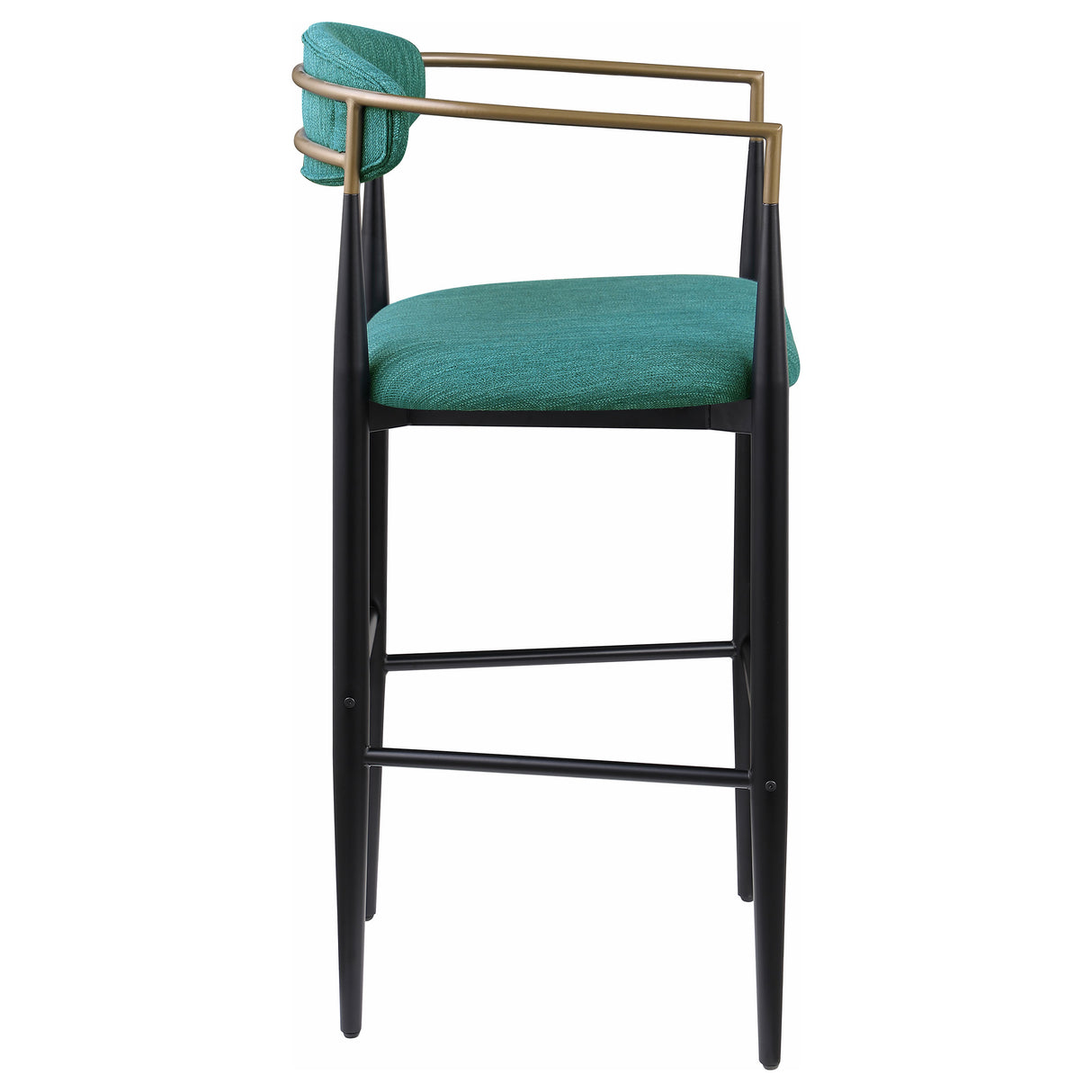 Tina Fabric Upholstered Bar Chair Green - Set of 2
