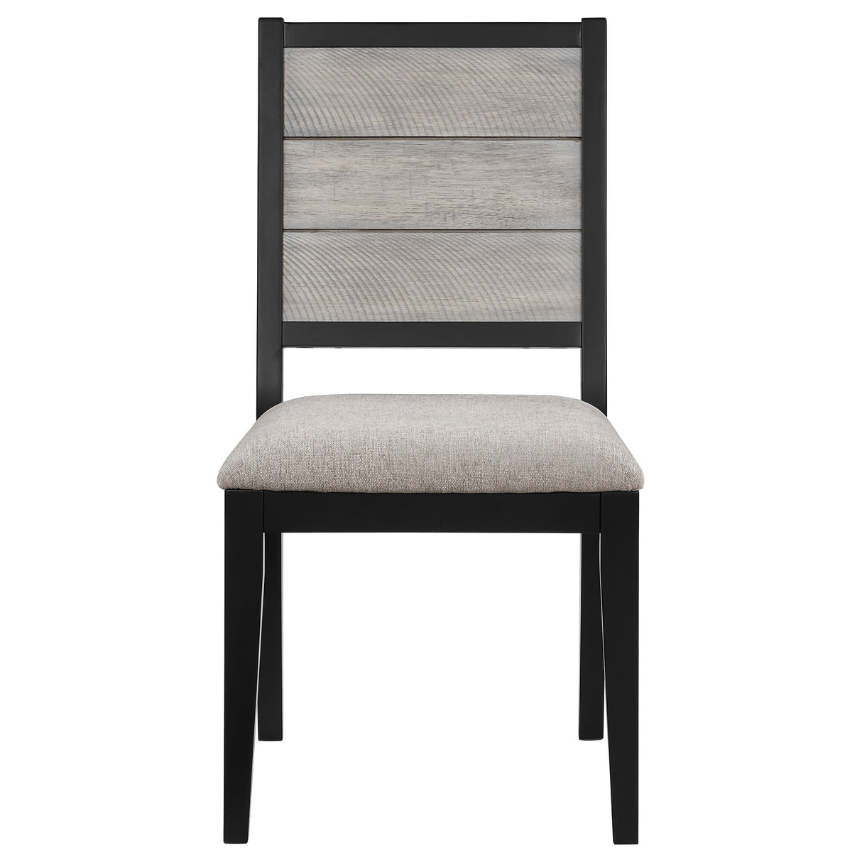 Elodie 5-Piece Rectangular Extension Dining Set, Black