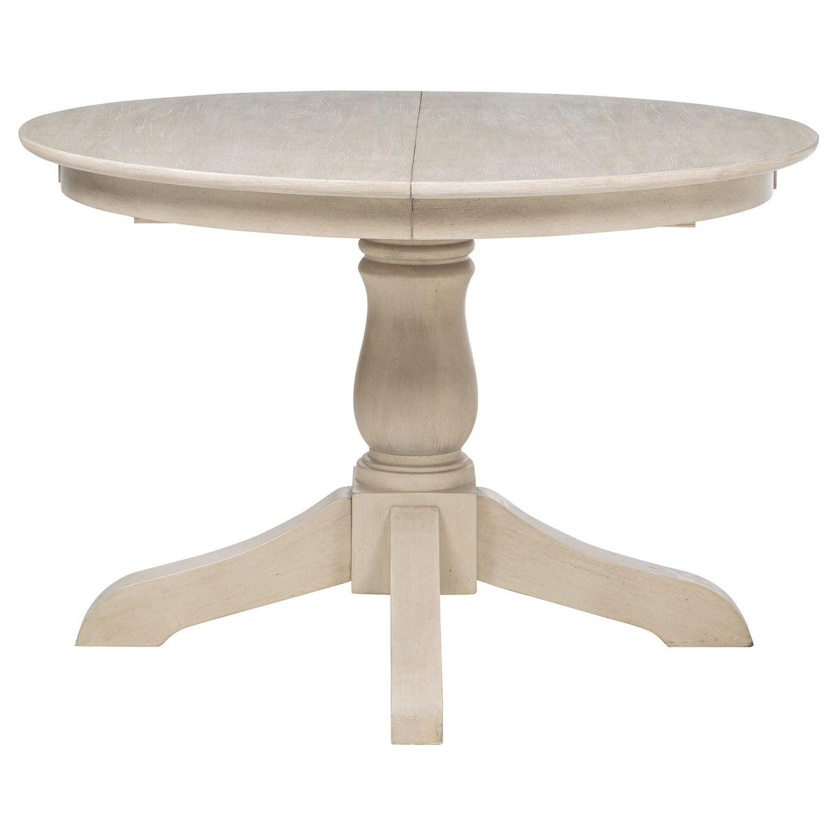 Orrison Oval 62-inch Wood Extension Dining Table, Linen