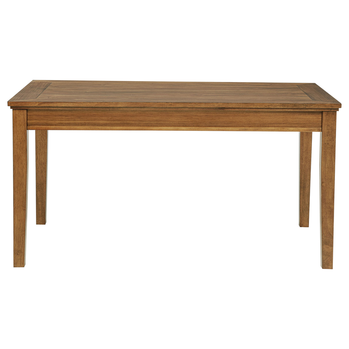 Atwood Rectangular Wood Dining Table in Warm Brown