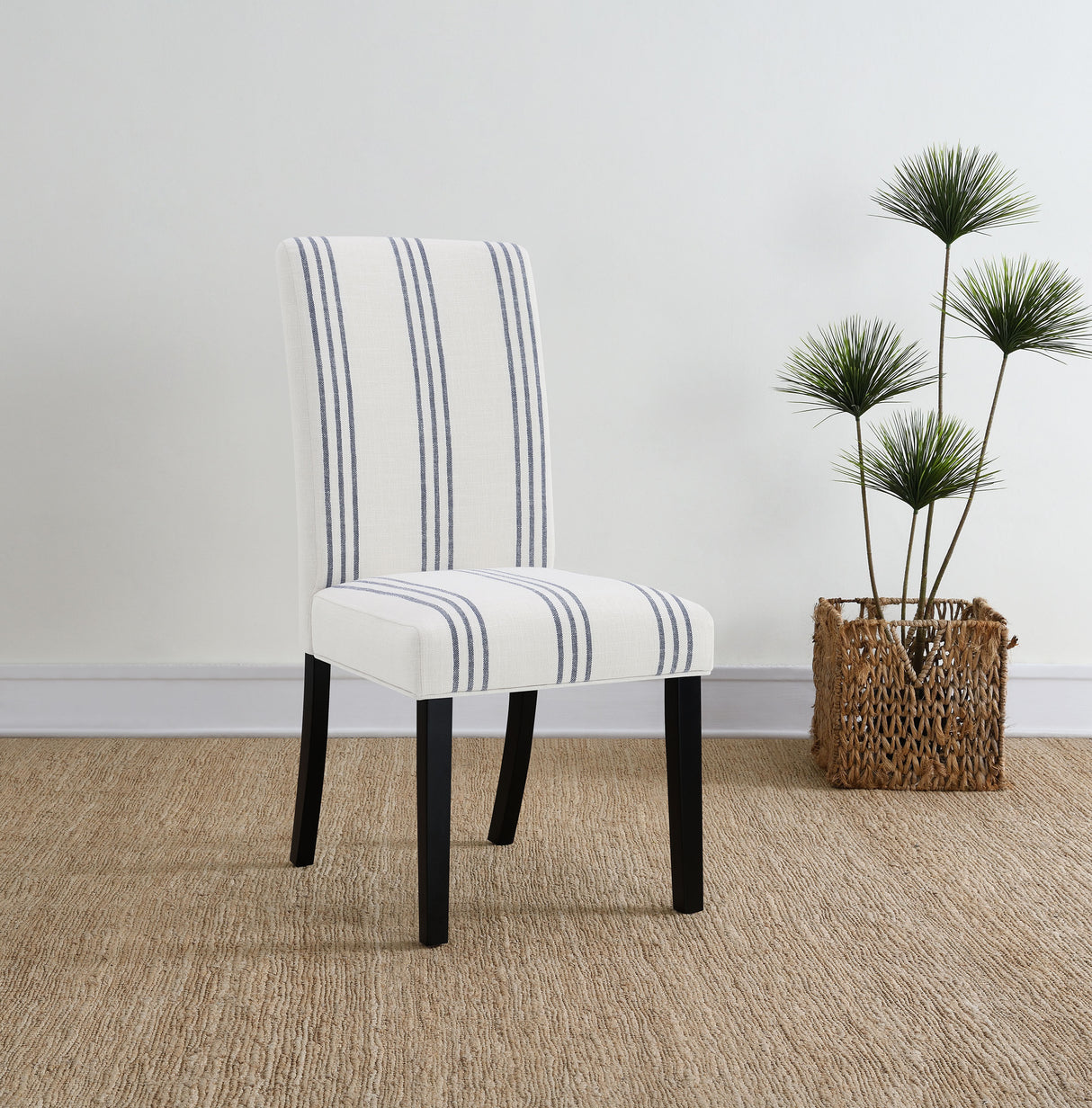 Herran Upholstered Dining Side Chair Beige - Set of 2