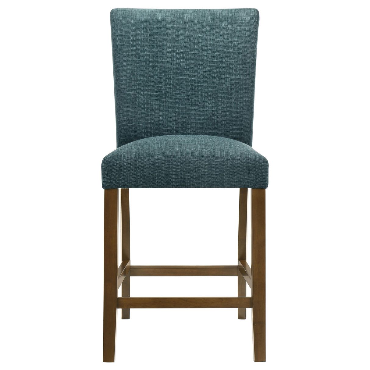 Paxton Upholstered Counter Height Dining Chair Teal Blue Set of 2