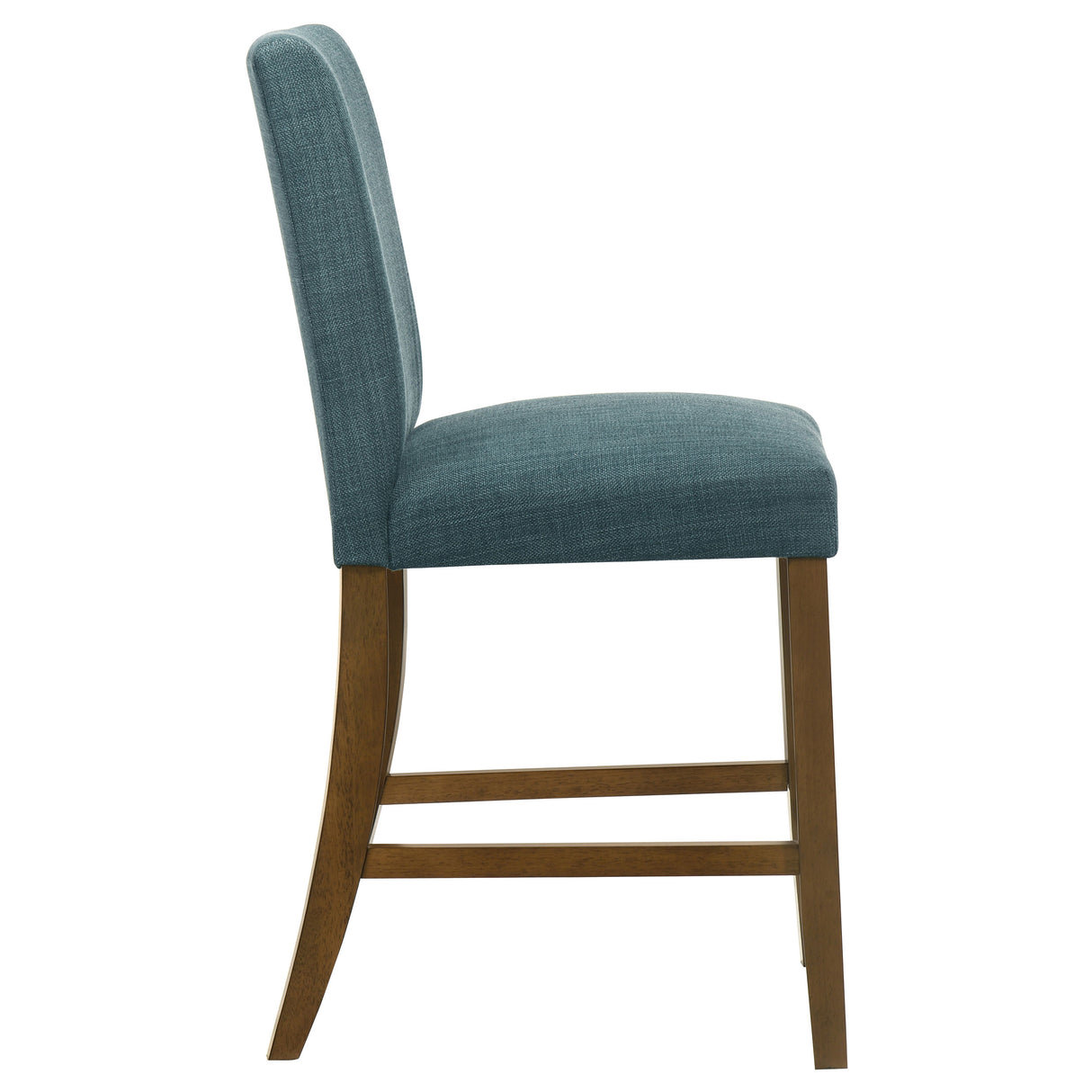 Paxton Upholstered Counter Height Dining Chair Teal Blue Set of 2