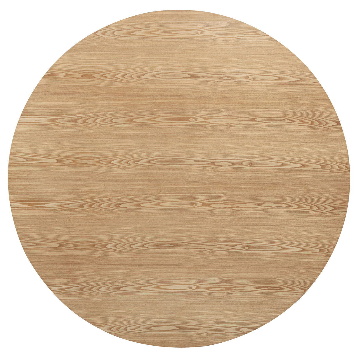 Andrews 48-Inch Round Wood Dining Table Light Ash