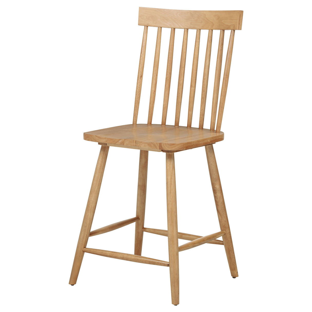 Andrews Windsor Counter Height Dining Side Chair Light Ash