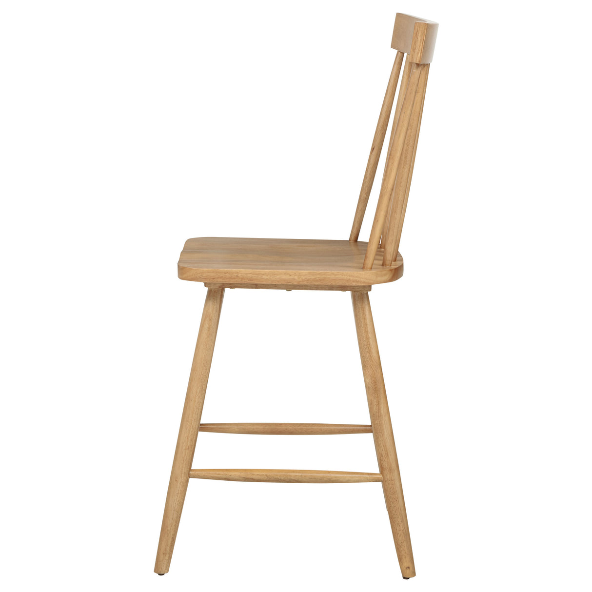 Andrews Windsor Counter Height Dining Side Chair Light Ash