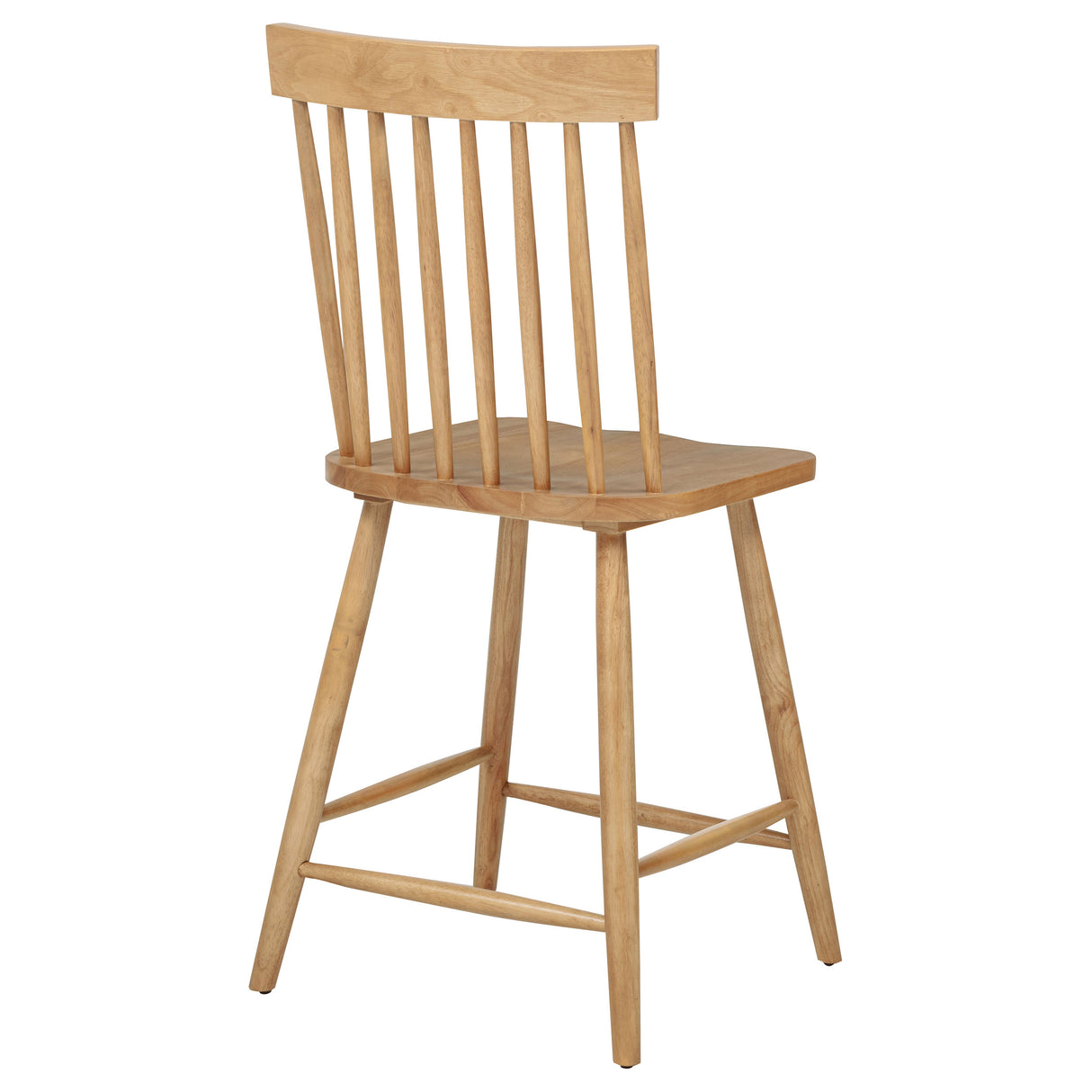 Andrews Windsor Counter Height Dining Side Chair Light Ash