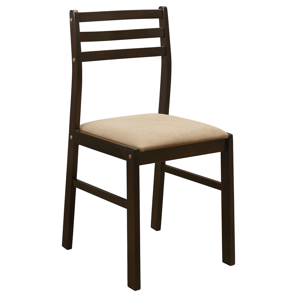 Bucknell 3-Piece Round Drop Leaf Dining Table Set Cappuccino