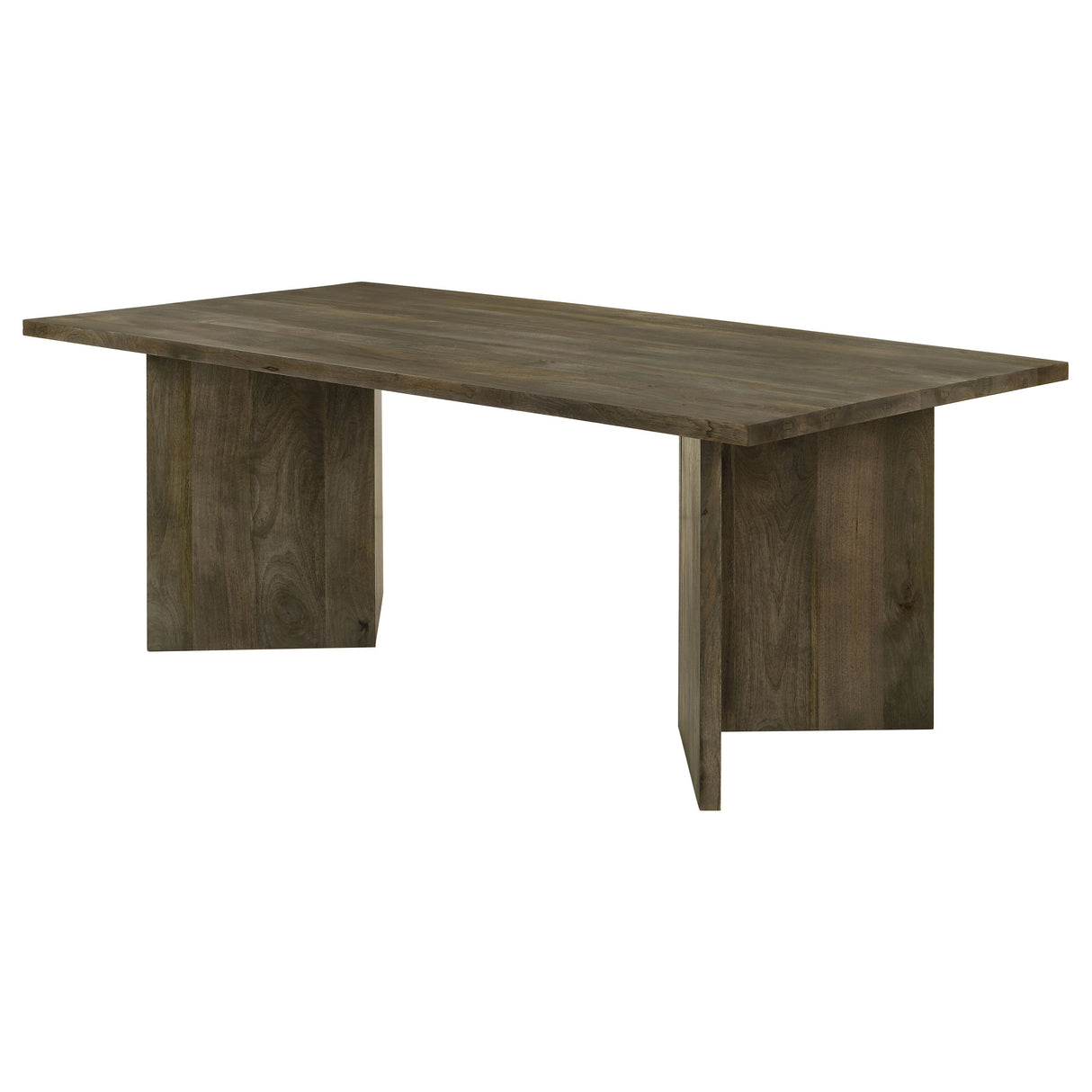 Tyler 80-Inch Solid Wood Dining Table in Mango Brown