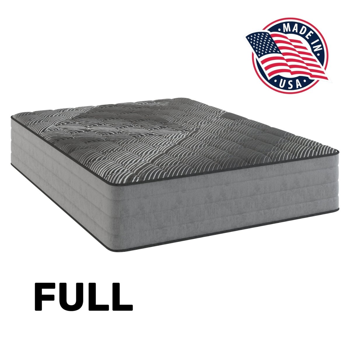 14” Firm Hybrid Mattress with Cooling Ice Cover – Full - Mattress - Alpine Outlets