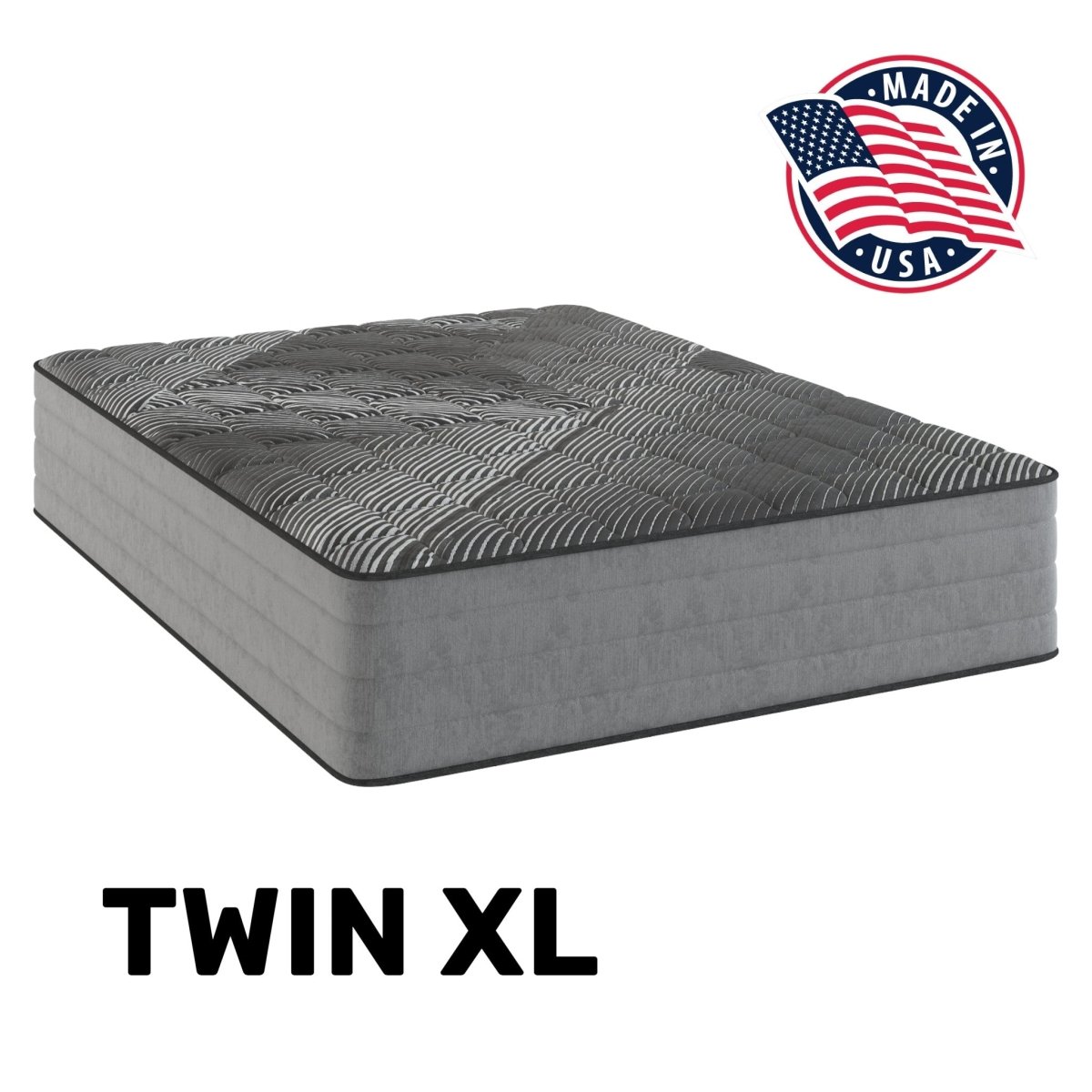 14” Firm Hybrid Mattress with Cooling Ice Cover – Twin XL - Mattress - Alpine Outlets