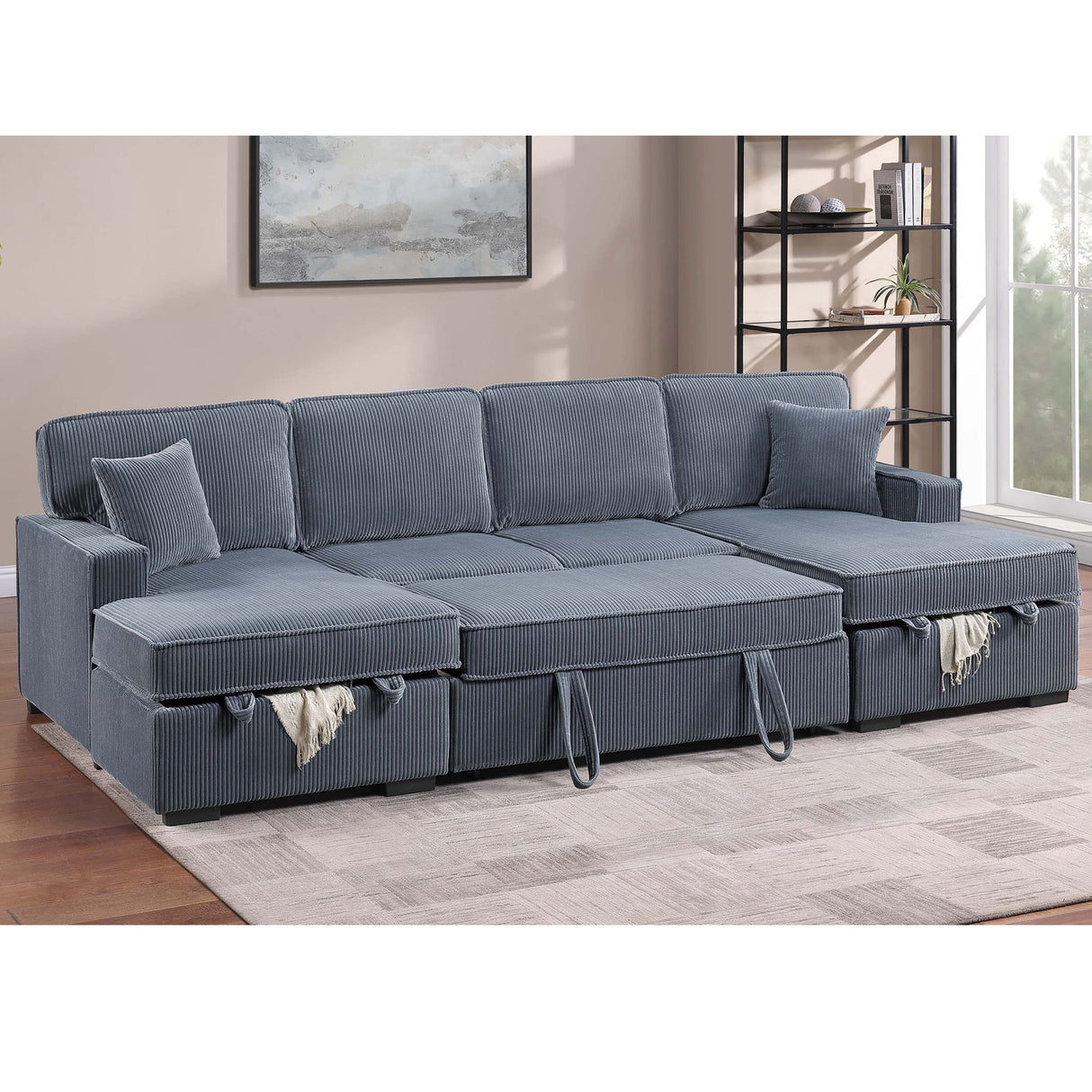Convertible Sectional With Pull Out Bed