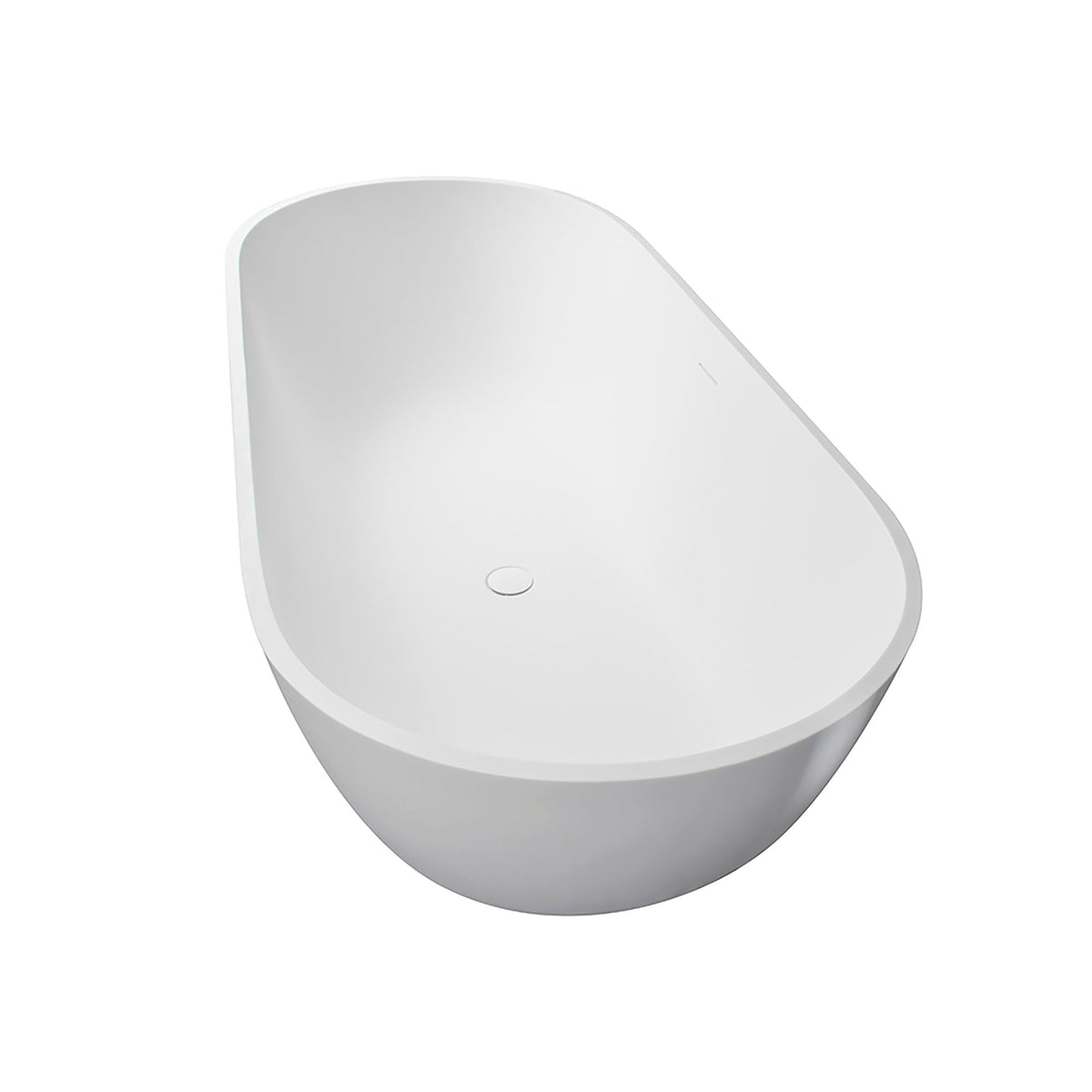 Solid Surface Freestanding Soaking Bathtub For Bathroom