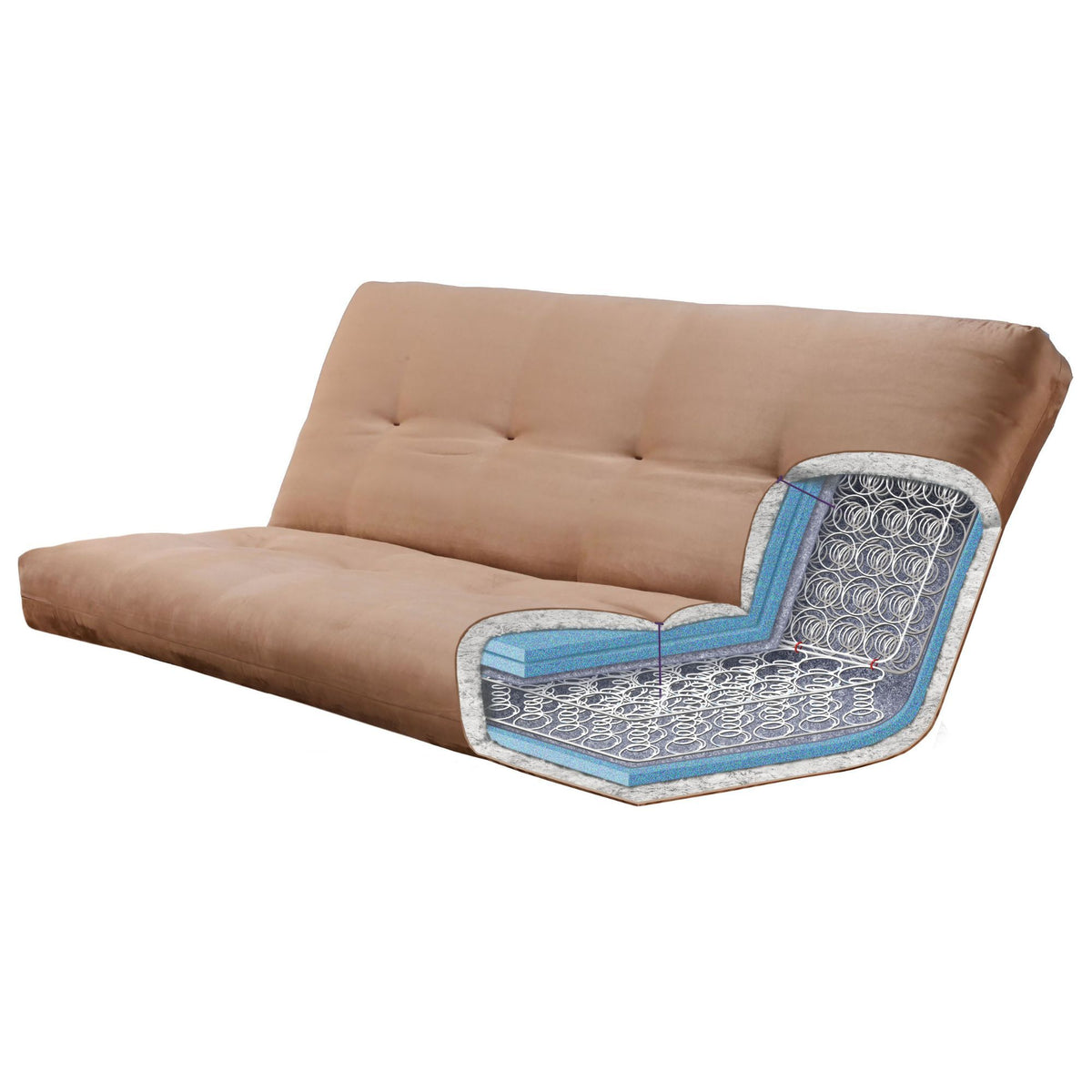 Montana - Full Size Futon Frame Sofa