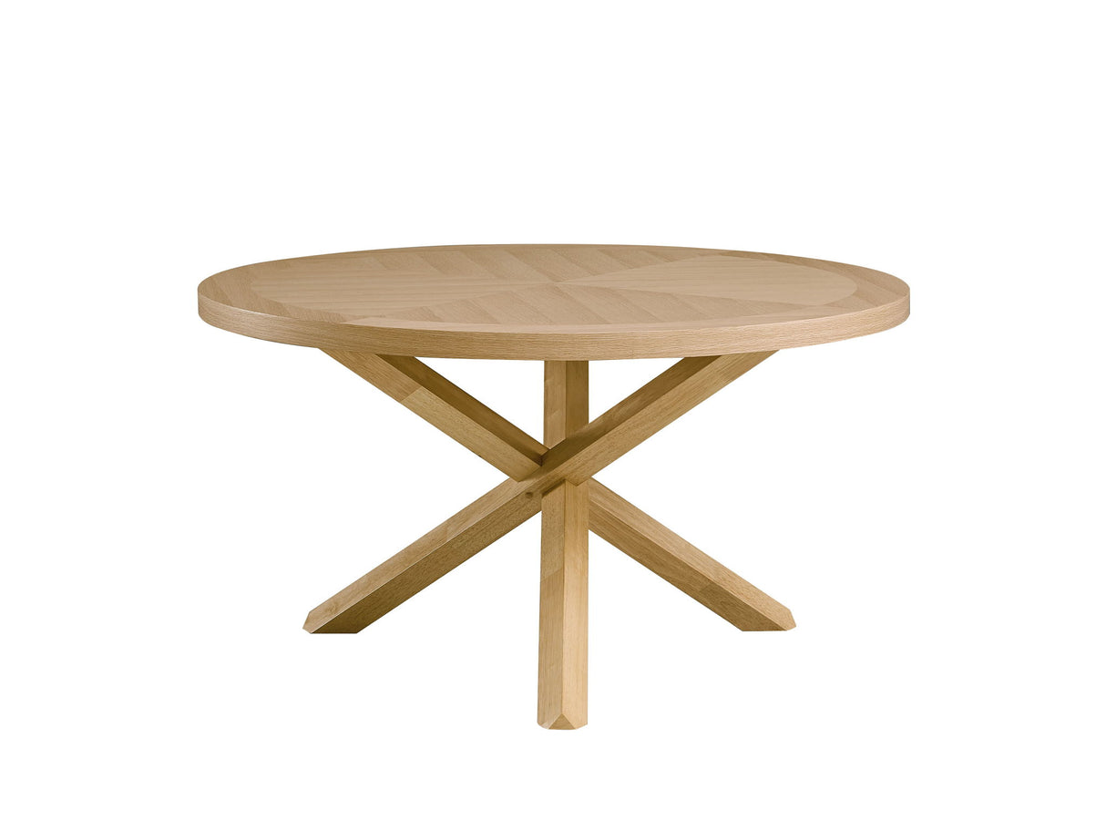 Kasem - Round Table With Matching Chair Dining Room Set