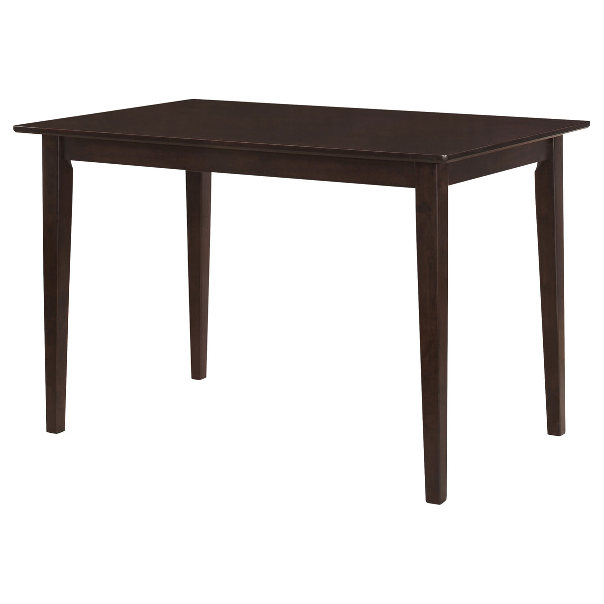 Gomez 5-Piece Rectangular Dining Table Set Cappuccino