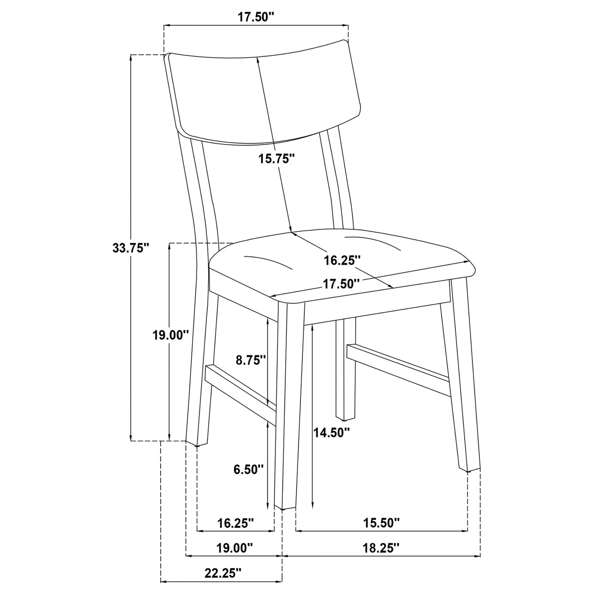 Catley 5-Piece Round Drop Leaf Dining Table Set Dark Coffee