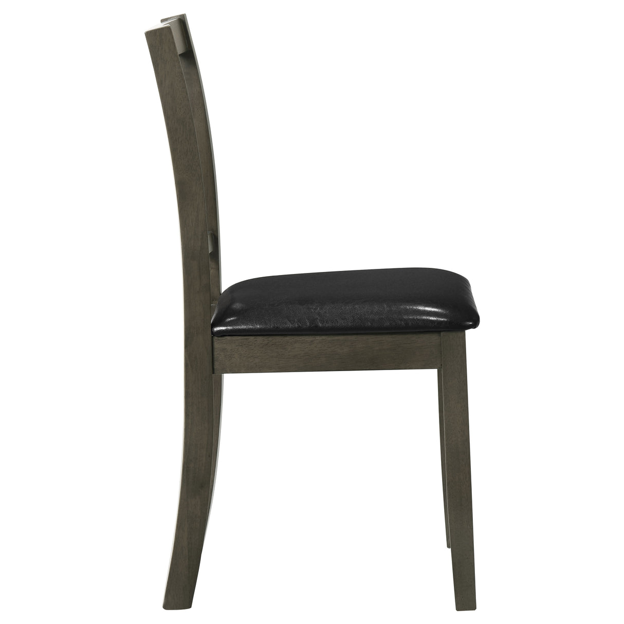 Parkwood 5-Piece Square Dining Set in Dark Ash Brown
