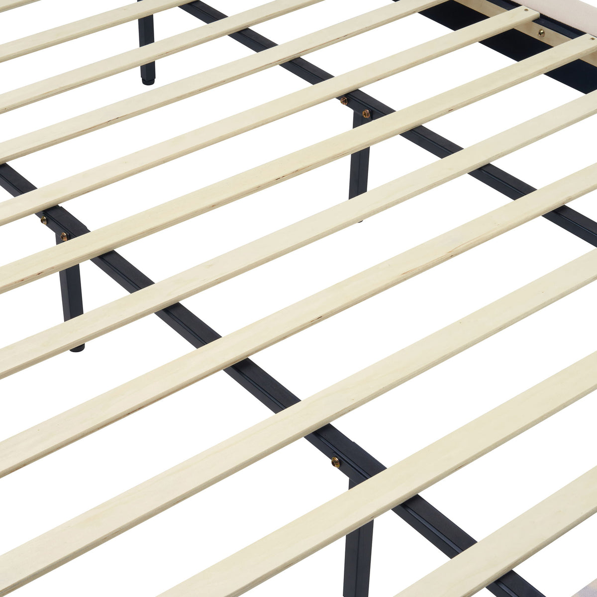 Chunky - California King Bed Frame - Beige