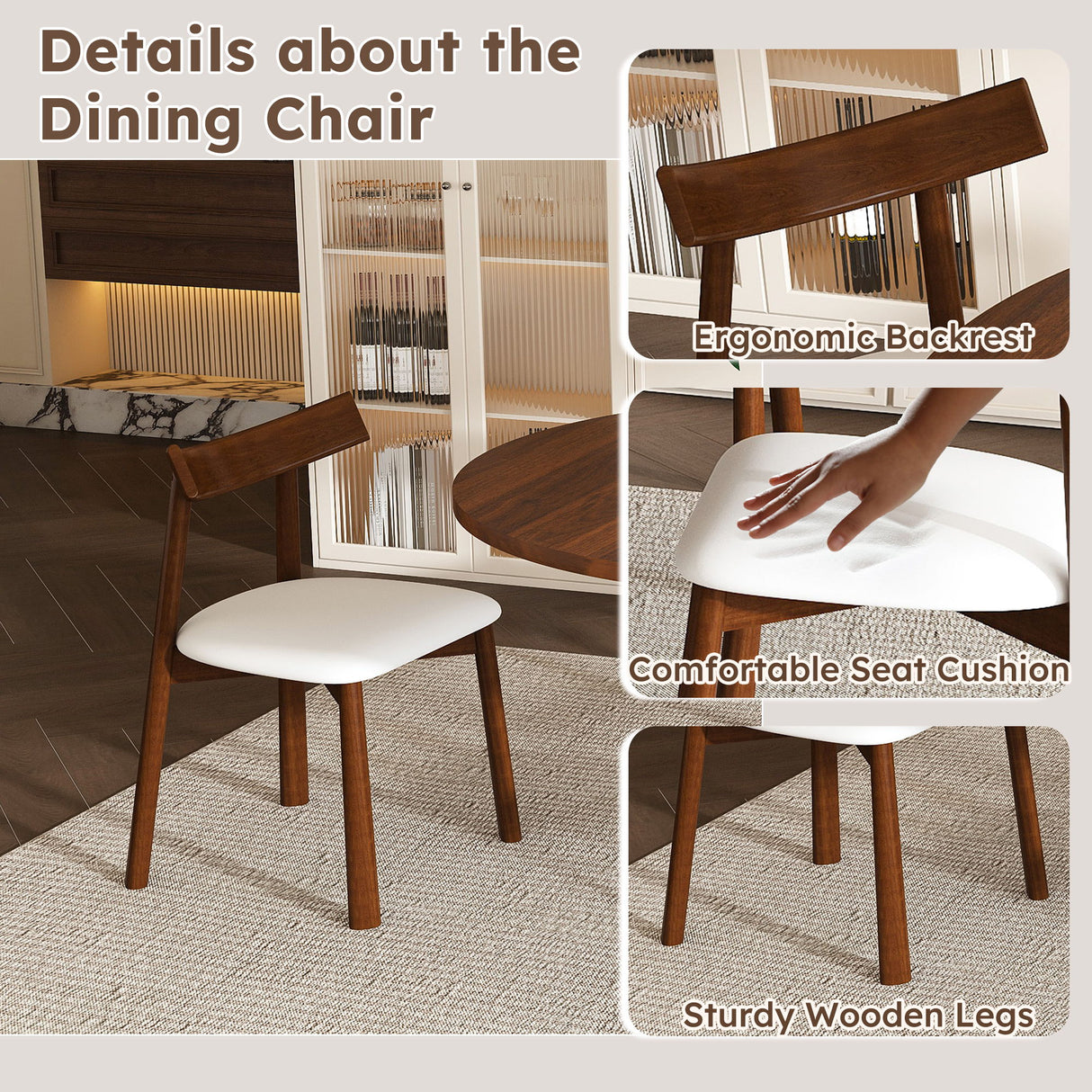 Round Extendable Dining Table Set With Chairs