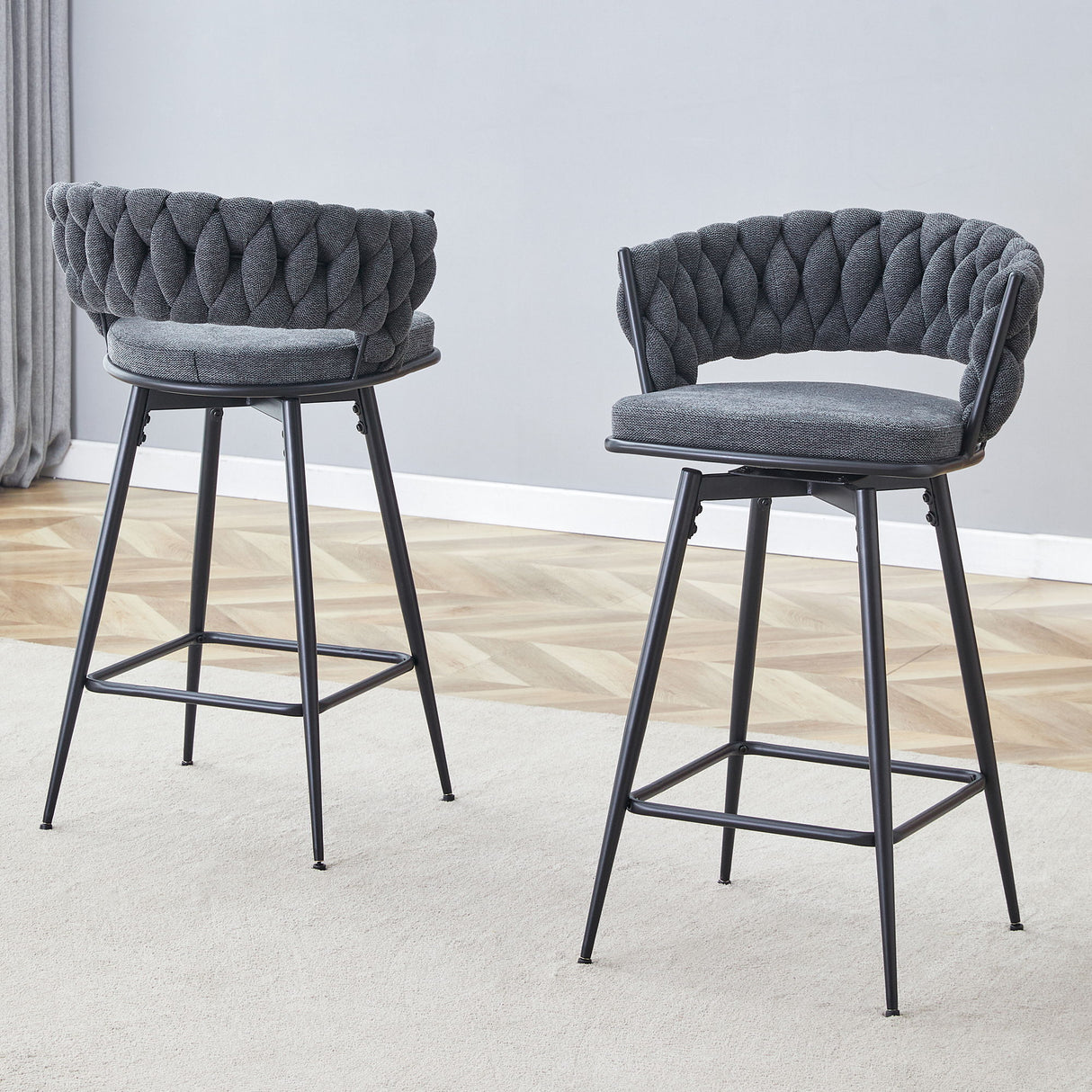Modern Swivel Chair For Bar High Tables