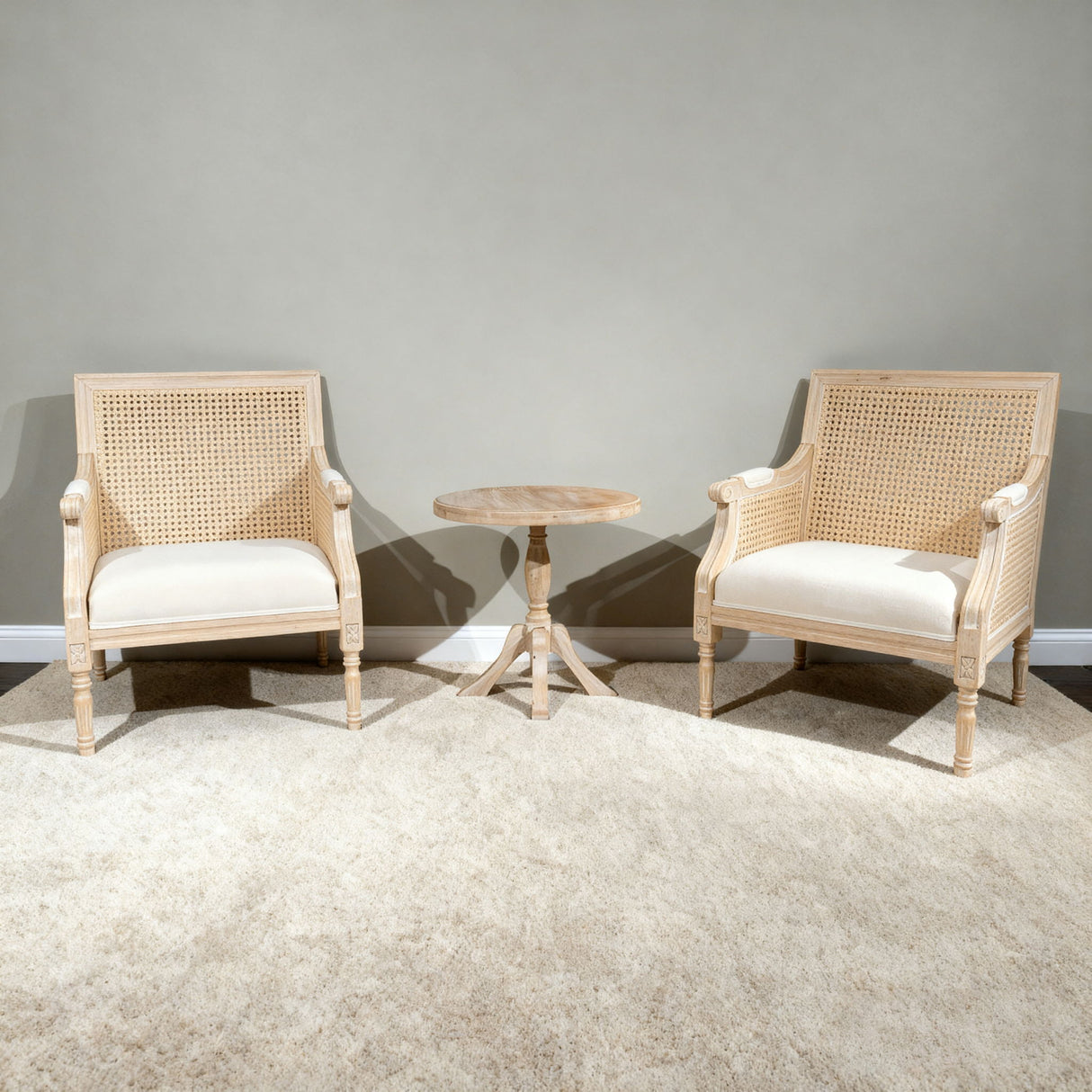 Accent Chair For Living Rooms - Beige