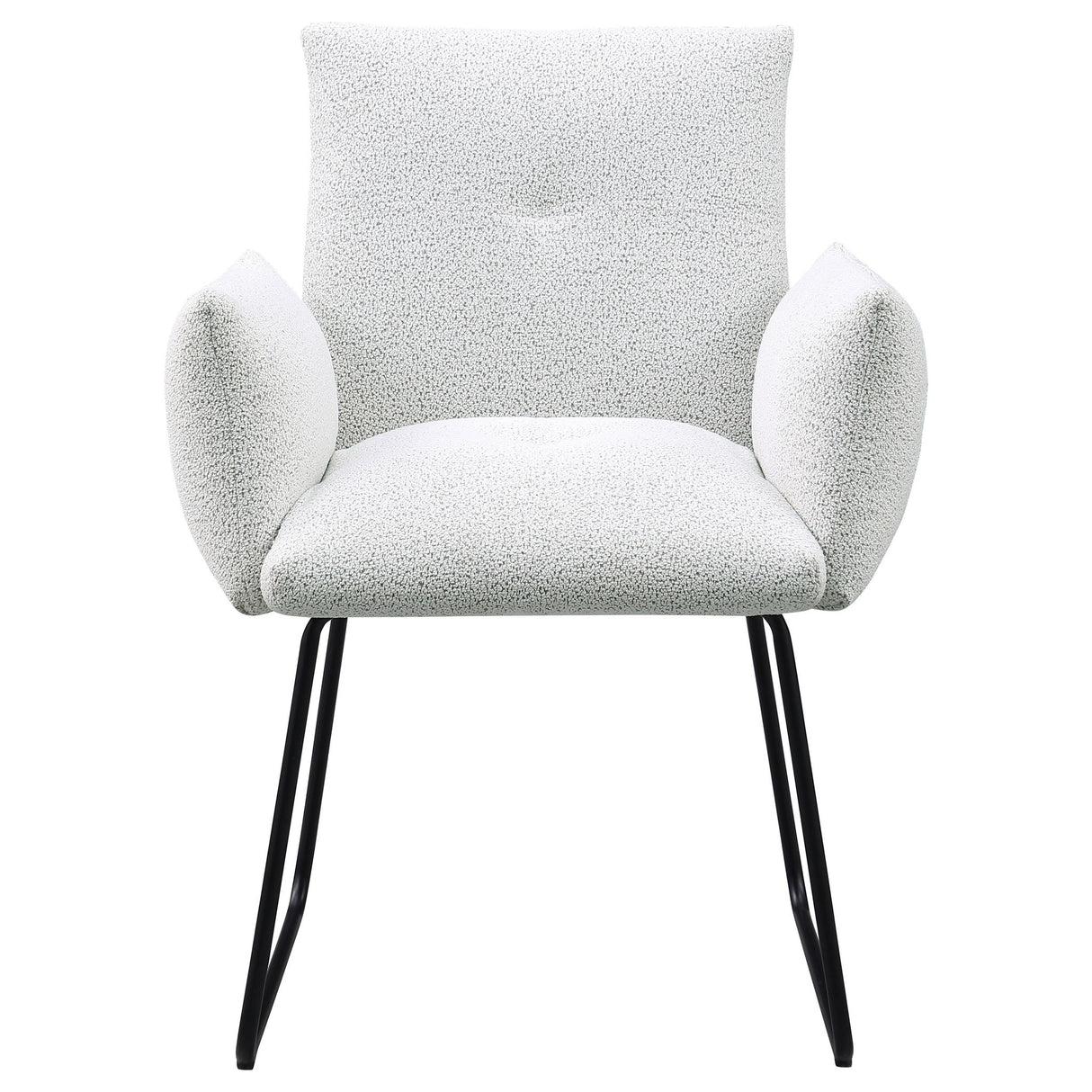 Donica - Upholstered Dining Arm Chair (Set of 2) - Light Gray