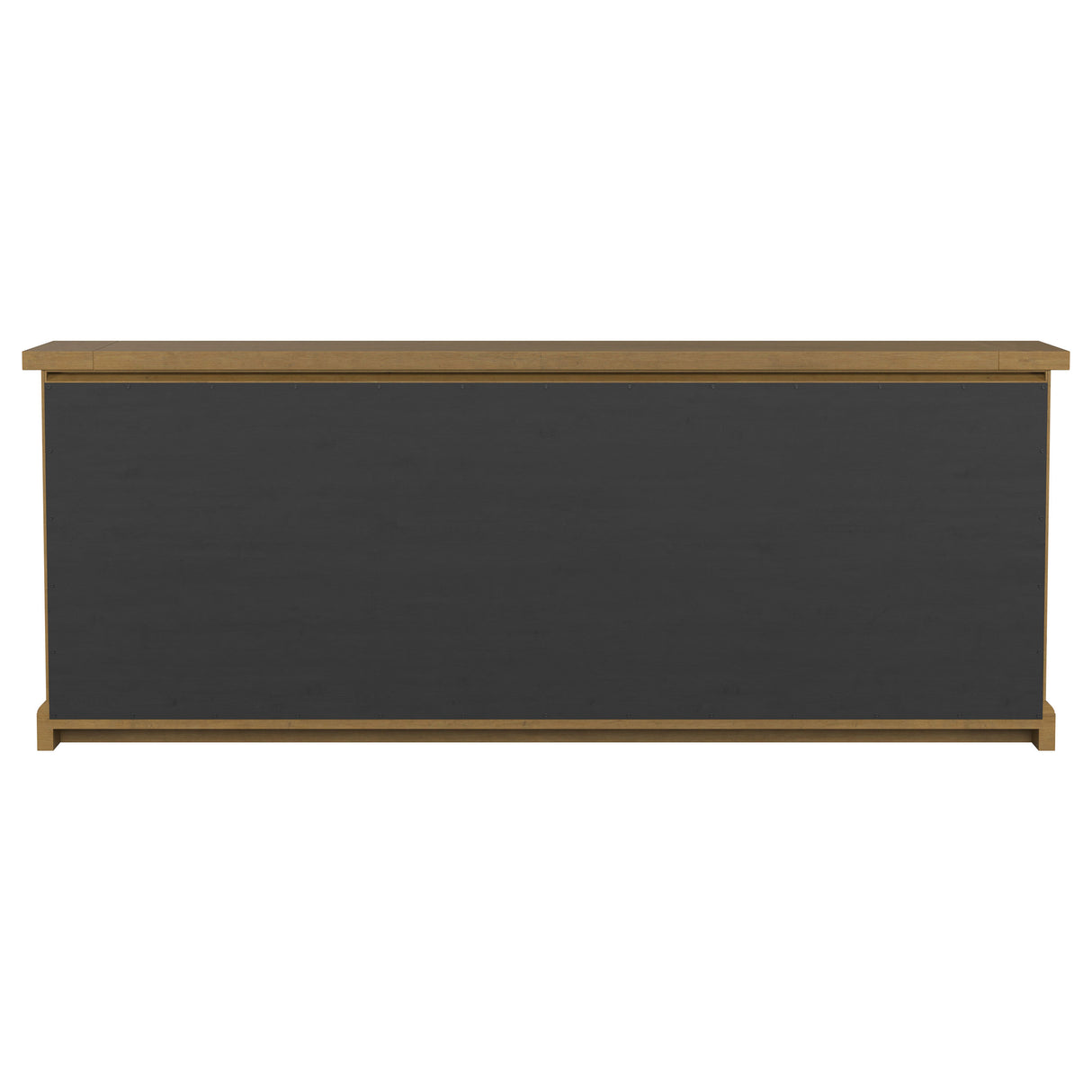 Florence 4-Door Dining Sideboard Buffet Cabinet Rustic Honey