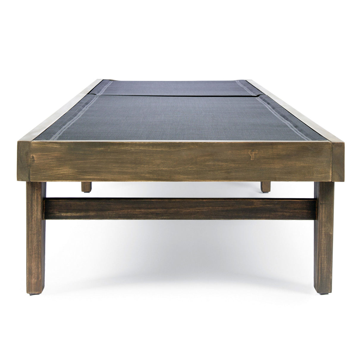 Summerland Chaise Lounge Dark Mesh Outdoor Seating - Dark Gray