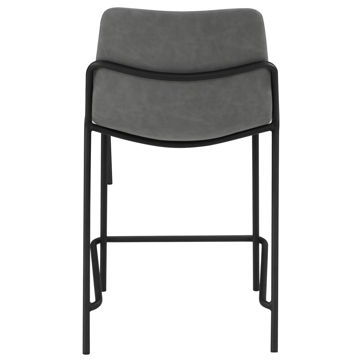 Earnest Upholstered Counter Chair Grey, Set of 2