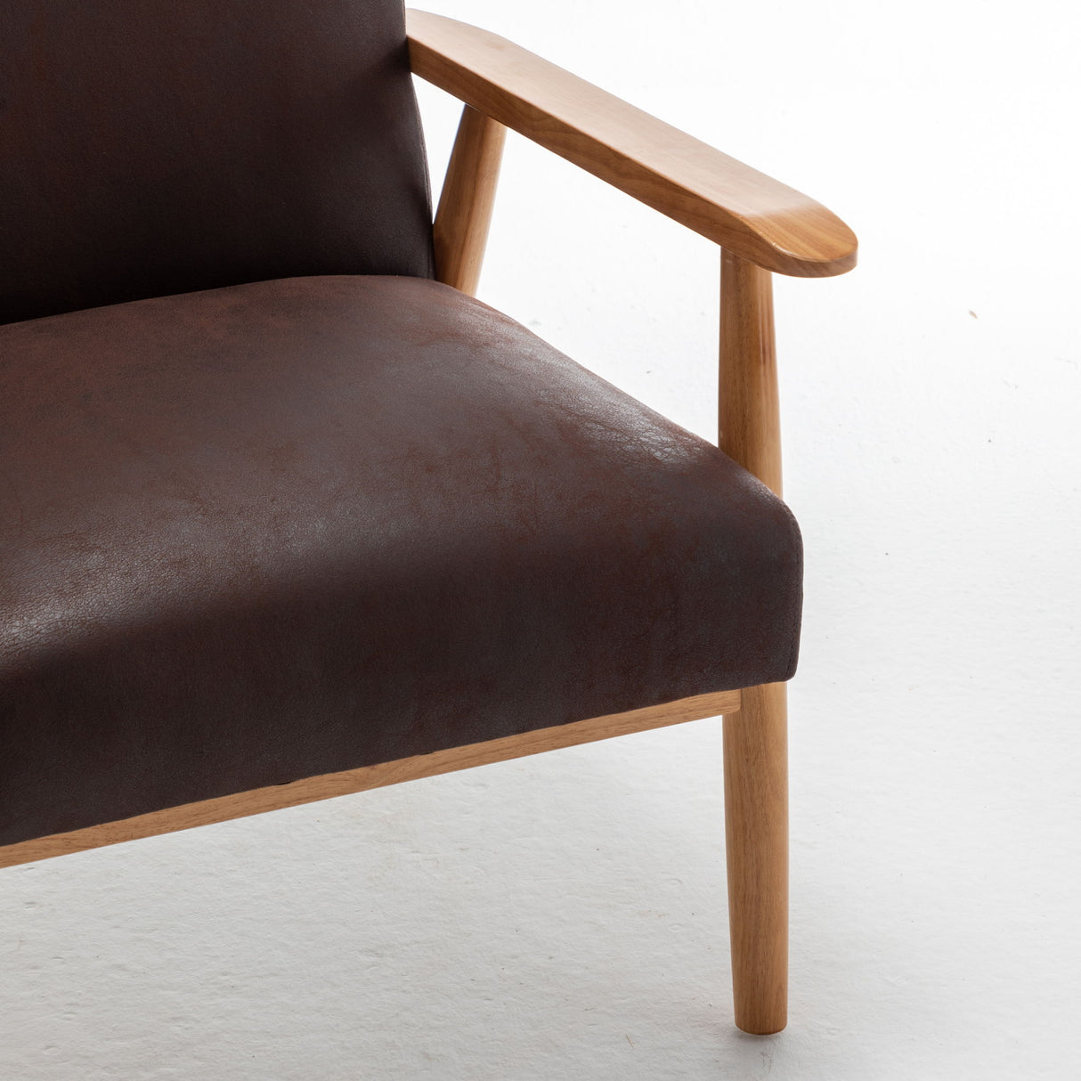 Wide Classic Mid-Century Modern Arm Chair