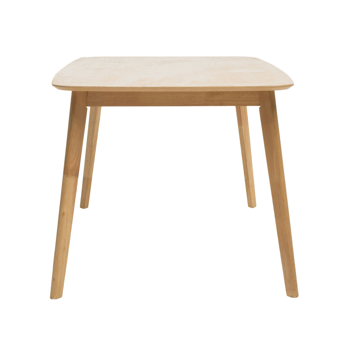 Retro Dining Table With Faux Wood Top