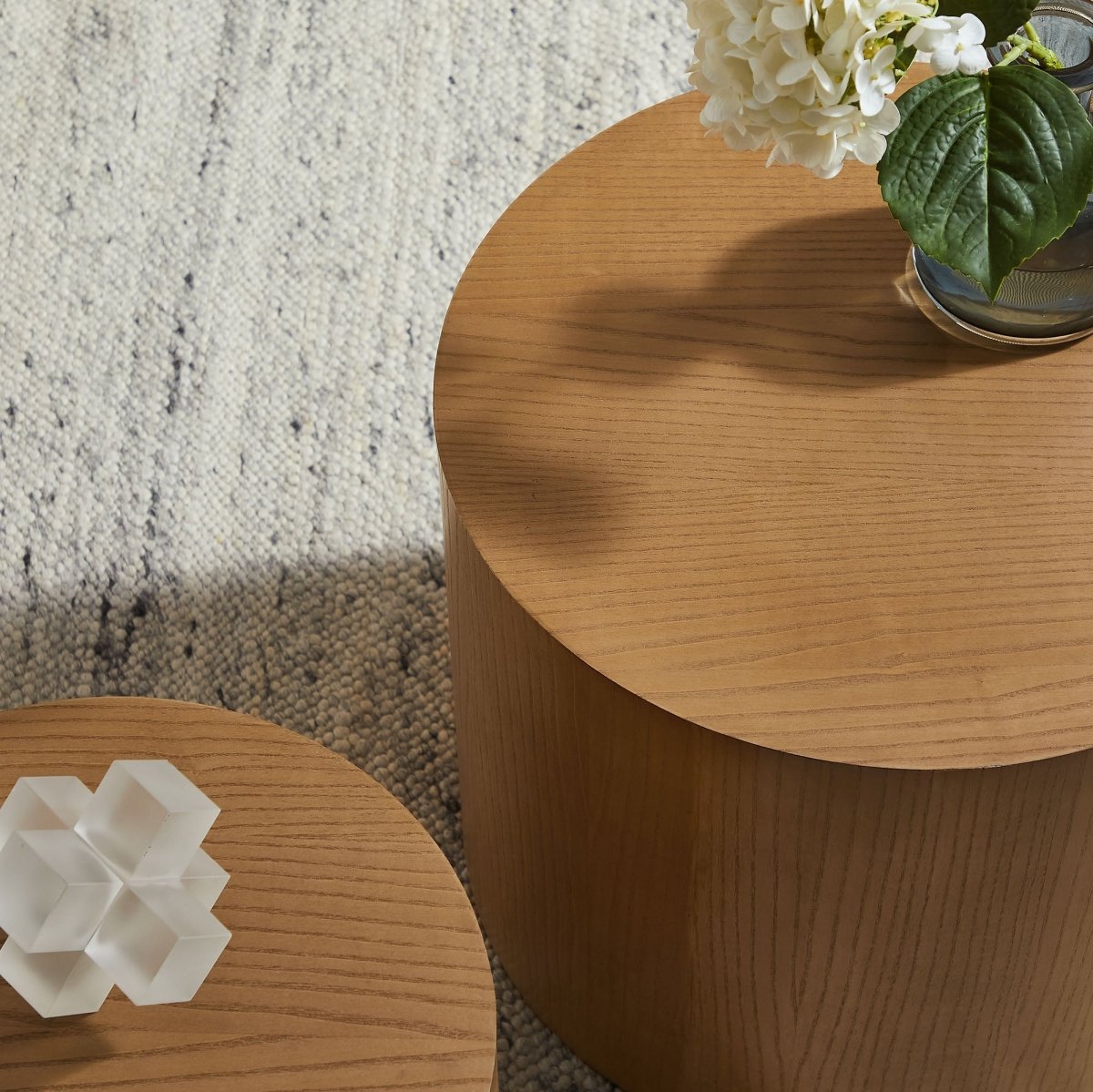 19 Inch Urban Round Nesting Coffee Table Set - Coffee Tables available at Alpine Outlets in Denver