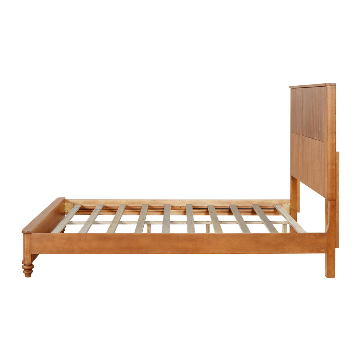 Platform Bed Frame With Tall Headboard