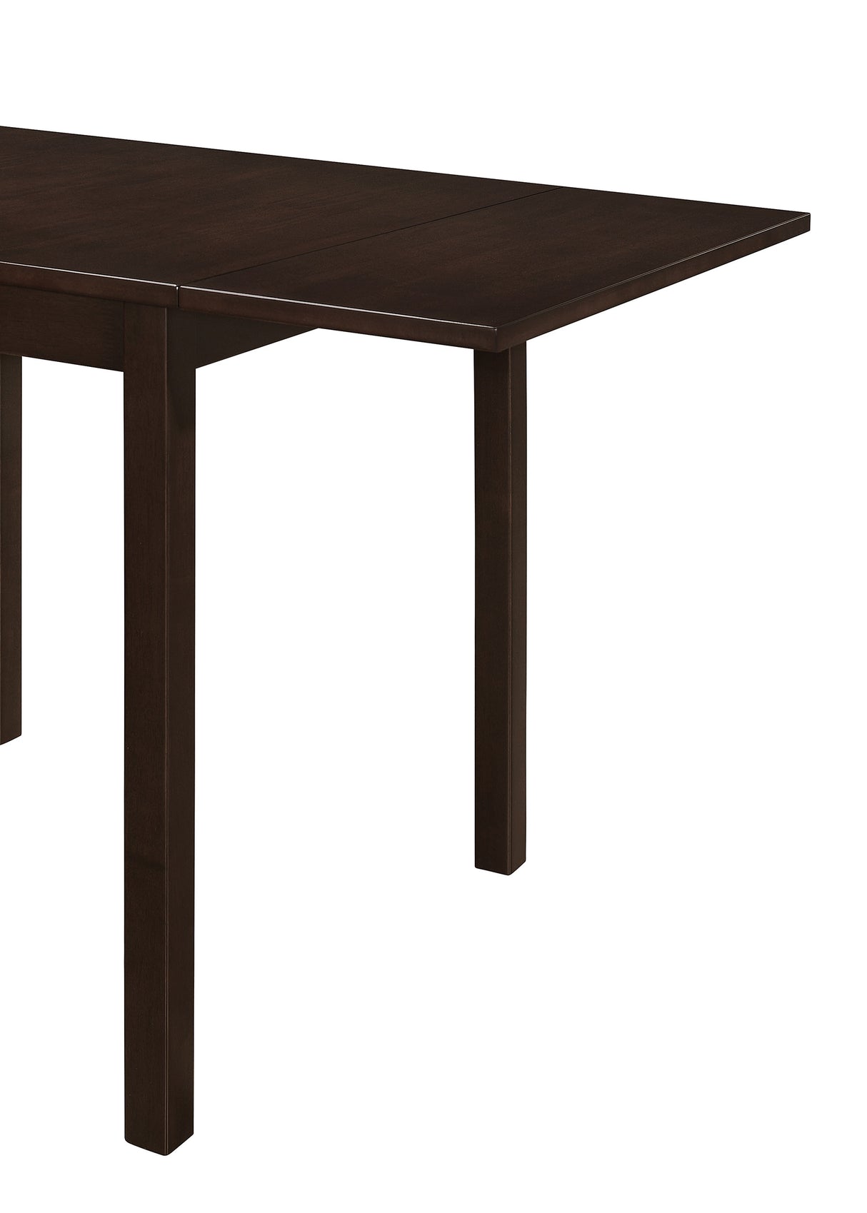 Kelso 3-Piece Drop Leaf Dining Table Set Cappuccino