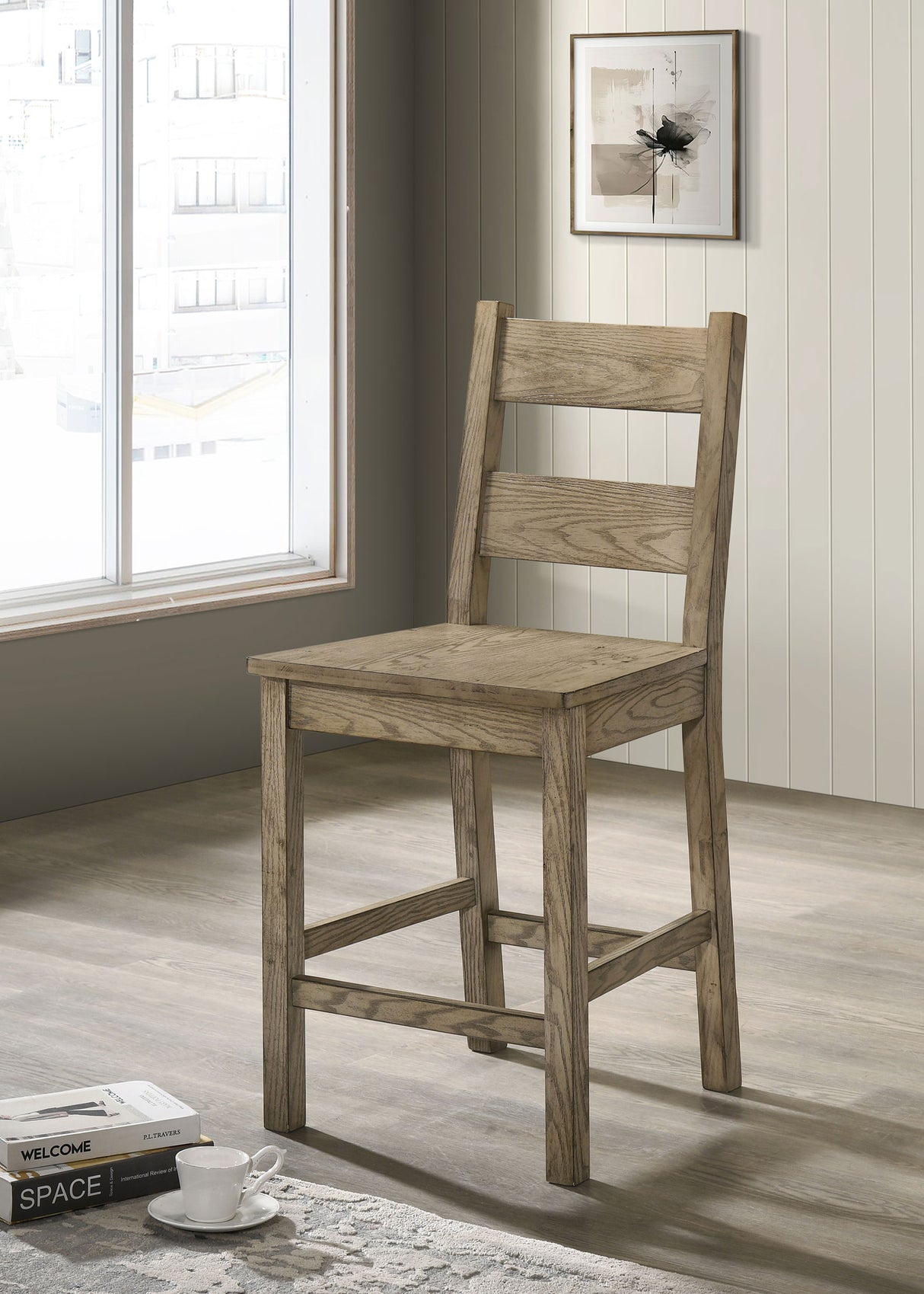Cardova Counter Height Dining Chair Vineyard Oak, Set of 2