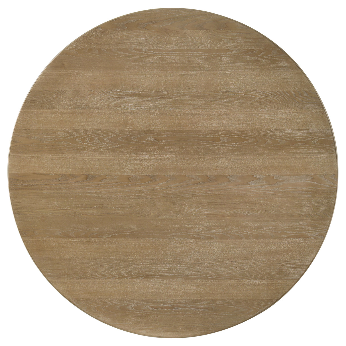 Adina 5-Piece Round Dining Table Set - Distressed Light Brown
