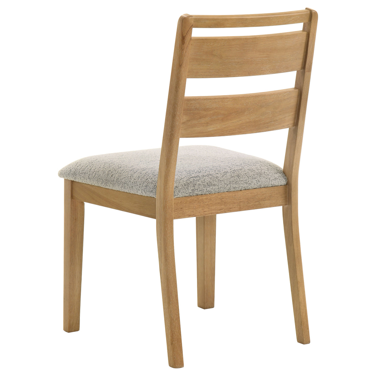Duncan Ladder Back Dining Side Chair, Washed Oak (Set of 2)