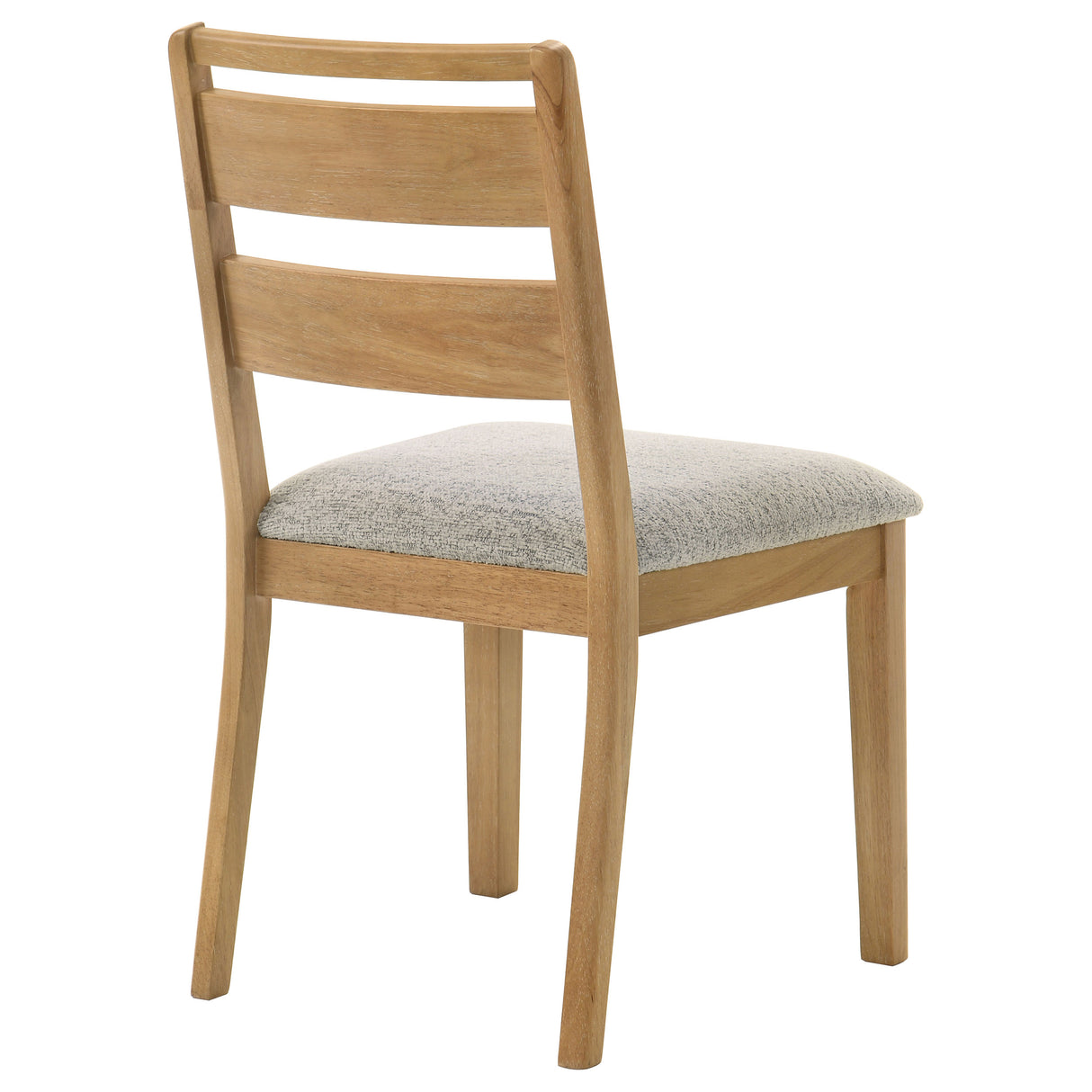 Duncan Ladder Back Dining Side Chair, Washed Oak (Set of 2)