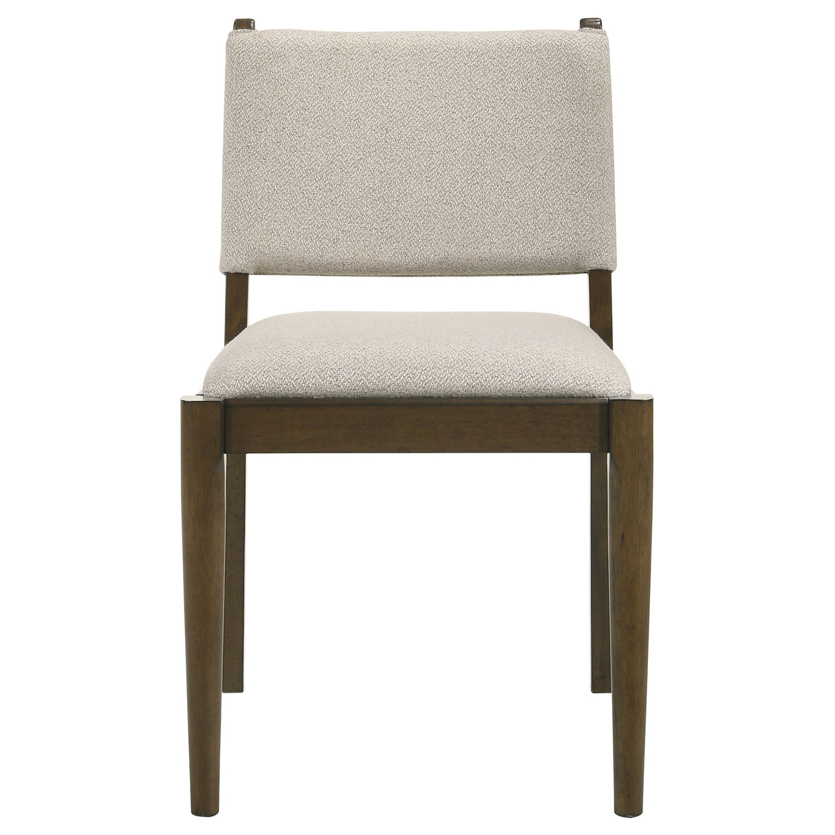Ottowa Upholstered Dining Side Chair Brown, Set of 2