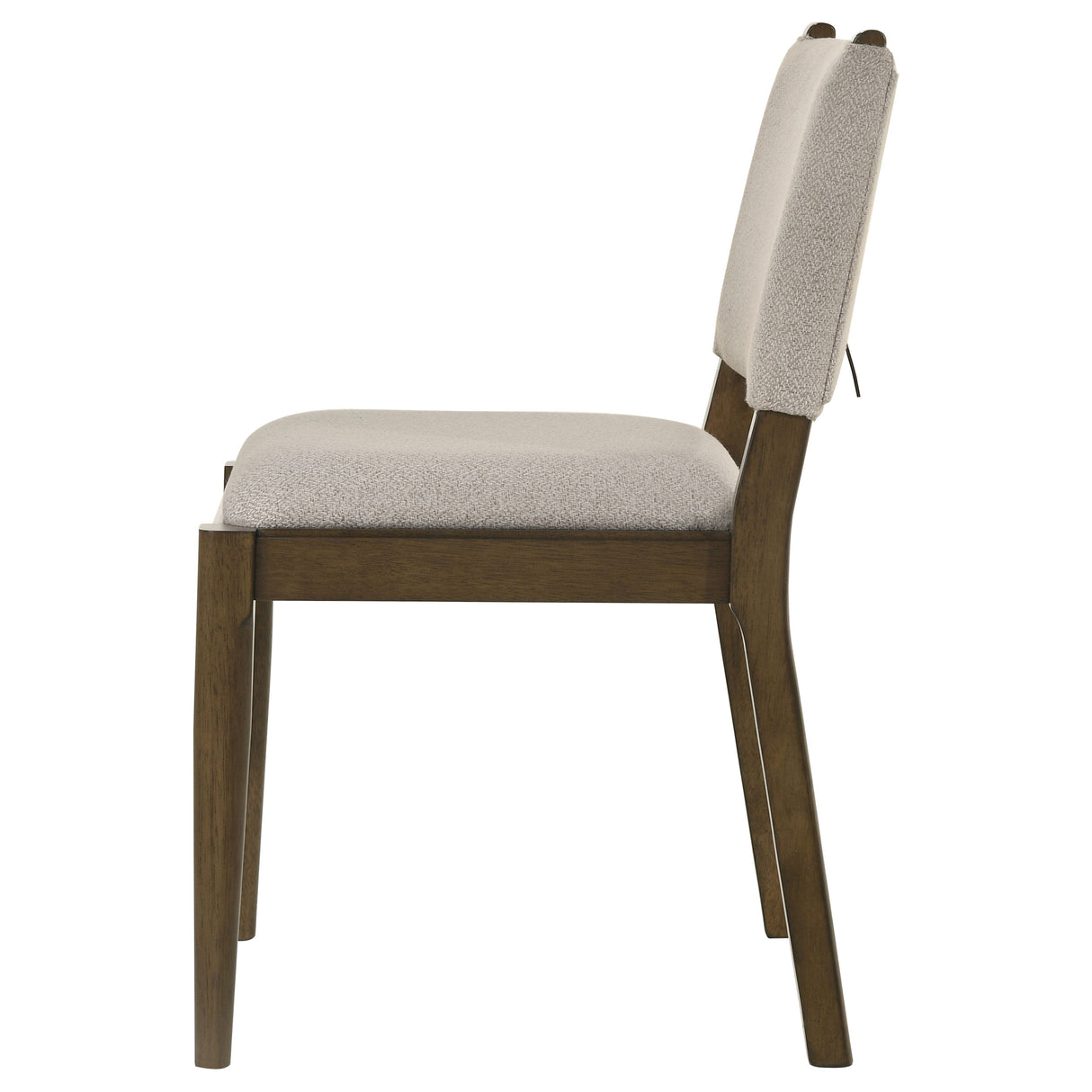 Ottowa Upholstered Dining Side Chair Brown, Set of 2