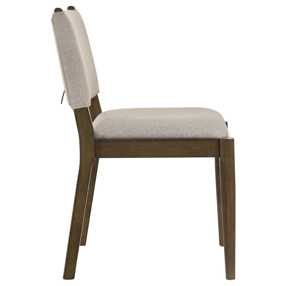 Ottowa Upholstered Dining Side Chair Brown, Set of 2