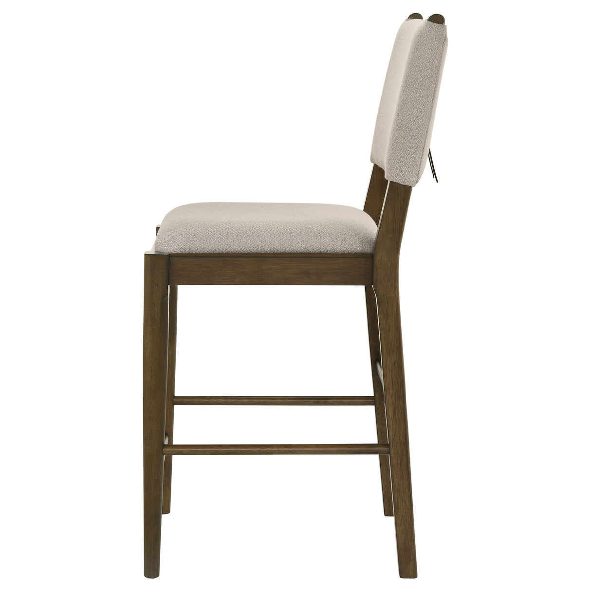 Ottowa Upholstered Counter Side Chair Brown, Set of 2