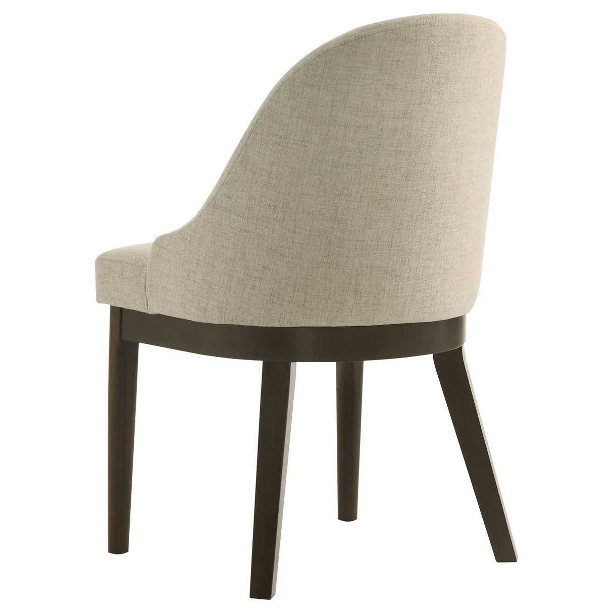 Reseda Upholstered Dining Side Chair Beige Set of 2