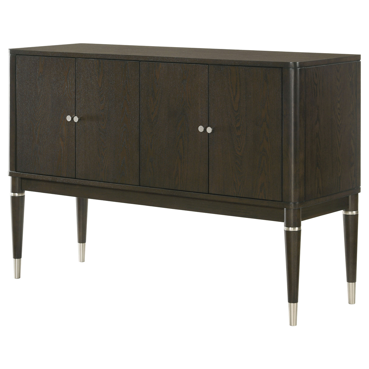 Reseda 4-Door Dining Sideboard Server - Ash Brown