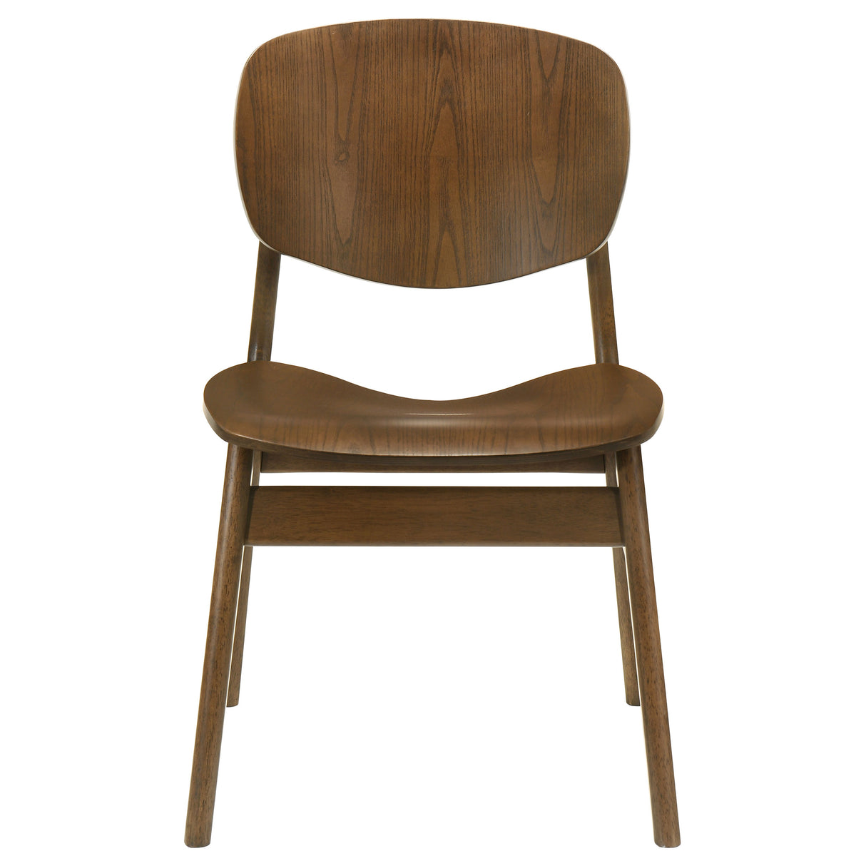 Franklin 5-Piece 54-Inch Round Dining Table Set Dark Brown