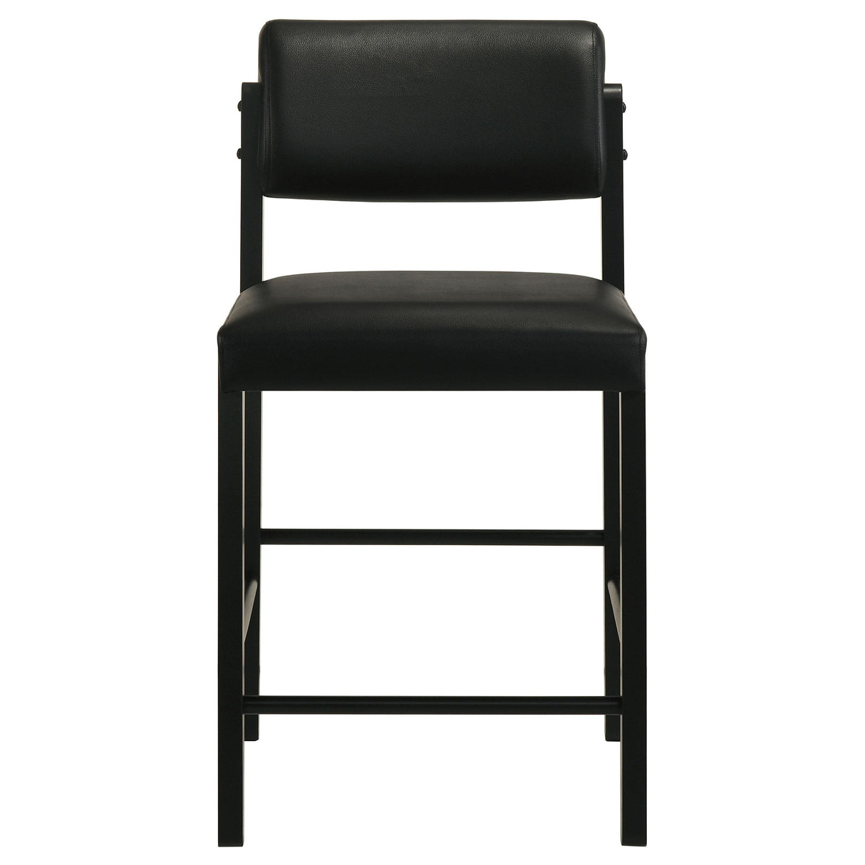 Kehoe Upholstered Counter Height Chair Black - Set of 2