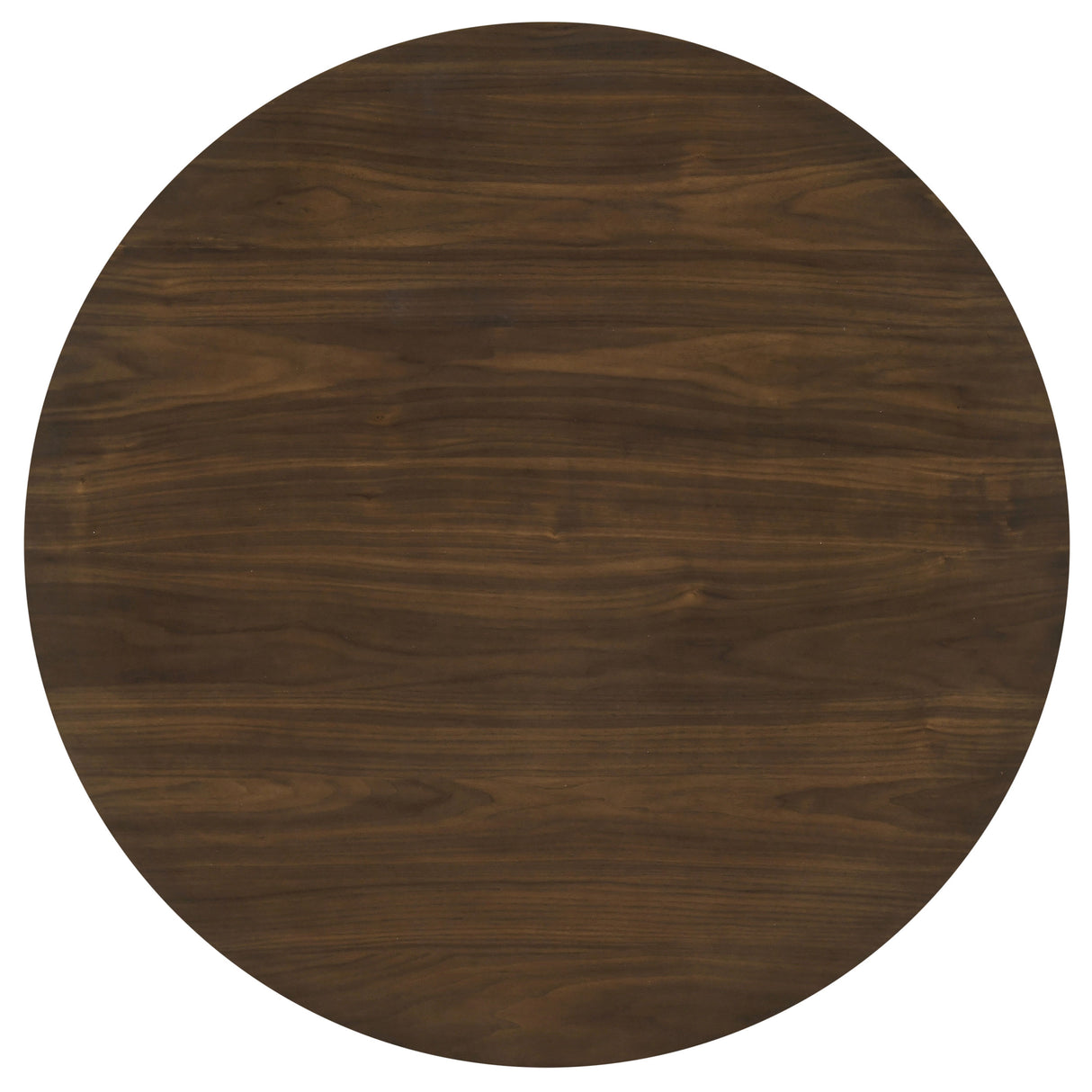 Hamlyn 43" Round Walnut Wood Counter Height Dining Table