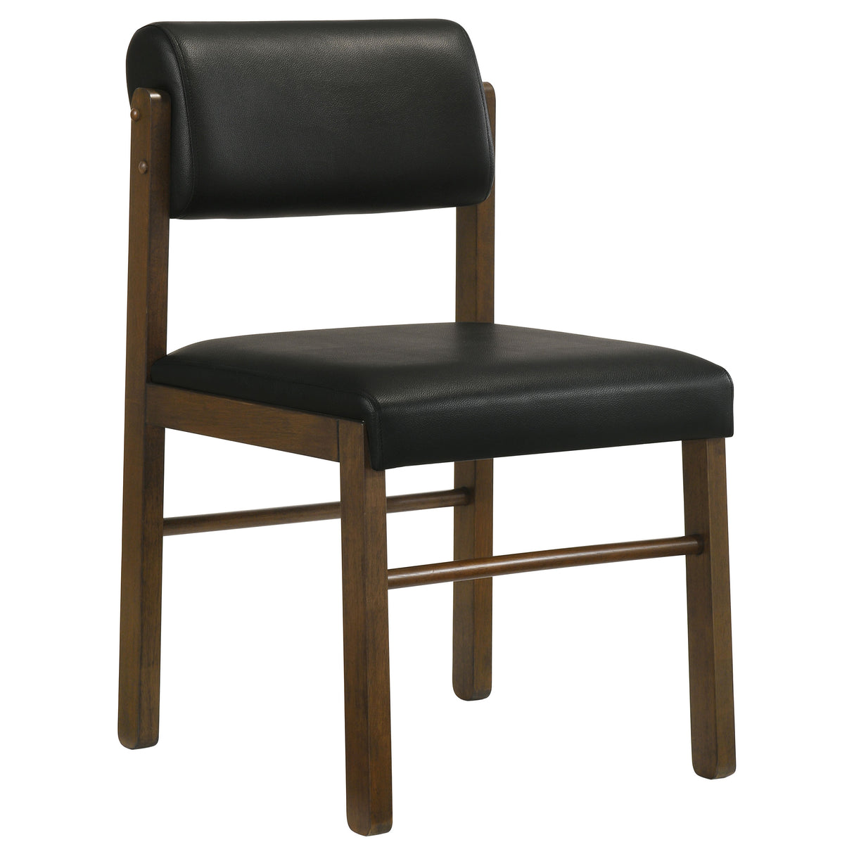 Strouse 5-Piece Dining Set - Walnut and Black