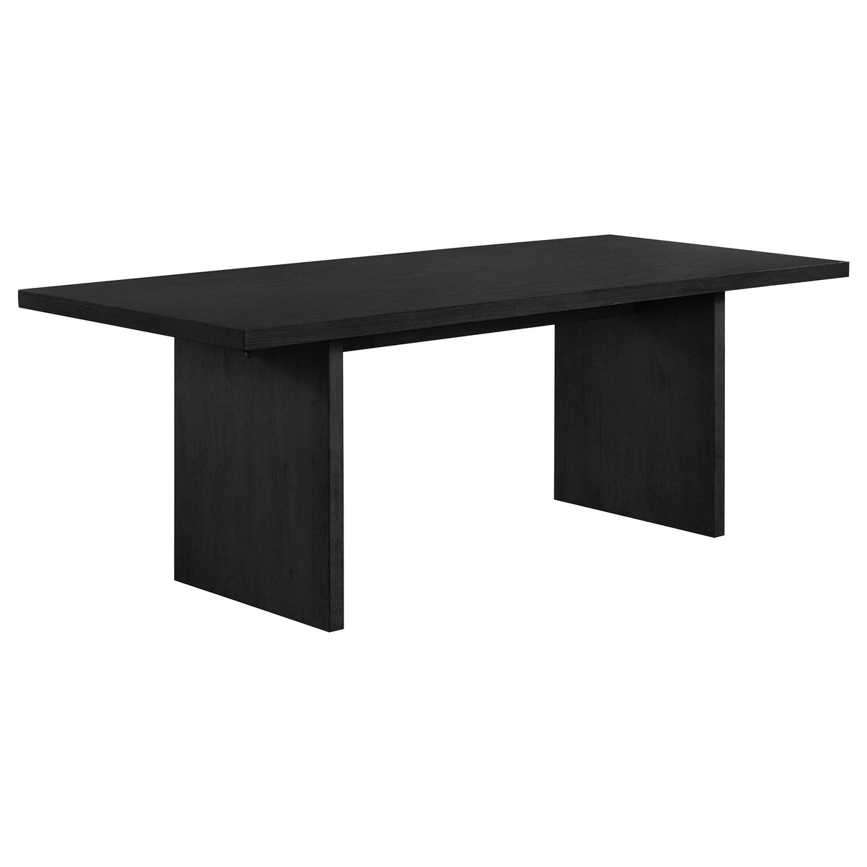 Decker 82-Inch Rectangular Dining Table in Black